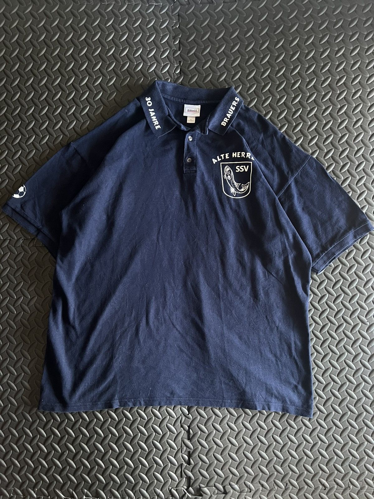 Anvil × Vintage Vintage Anvil T-Shirt Size US XL / EU 56 / 4 - 1 Thumbnail