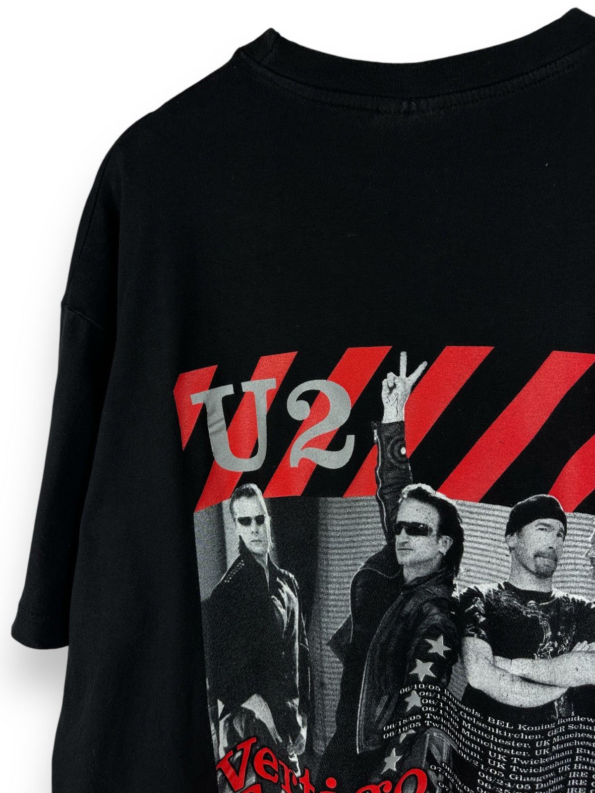 Band Tees × Vintage Vintage 2005 U2 Vertigo Tour T-Shirt Rock Band Double Sided Size US XL / EU 56 / 4 - 2 Thumbnail