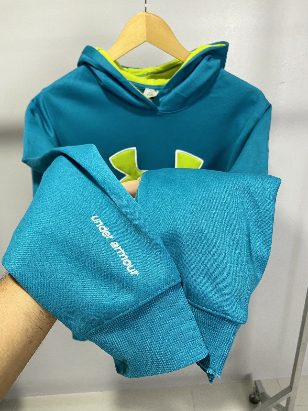Under Armour Under Armour spellout hoodie Size US S / EU 44-46 / 1 - 3 Thumbnail