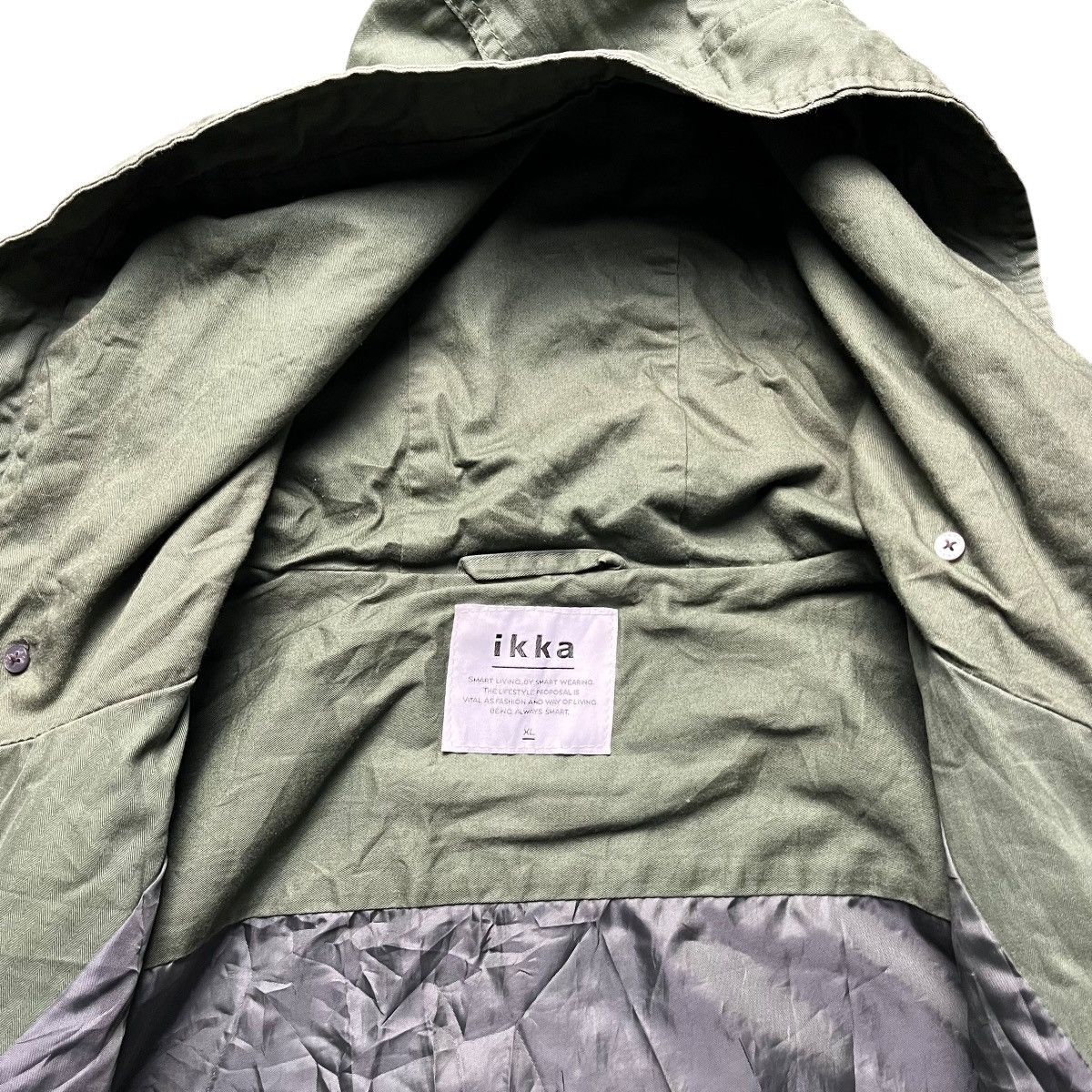 If Six Was Nine × Japanese Brand × Le Grande Bleu (L.G.B.) 🇯🇵 JAPANESE BRAND IKKA ARMY STYLE JACKET Size US L / EU 52-54 / 3 - 8 Thumbnail