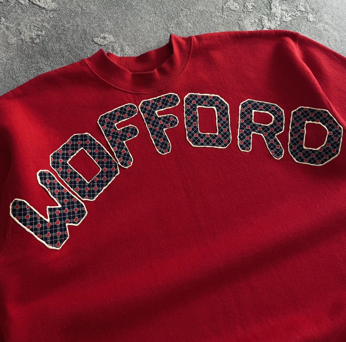 Lee Vintage 90’s LEE Wofford College USA Oversized Sweatshirt Size US XL / EU 56 / 4 - 7 Thumbnail