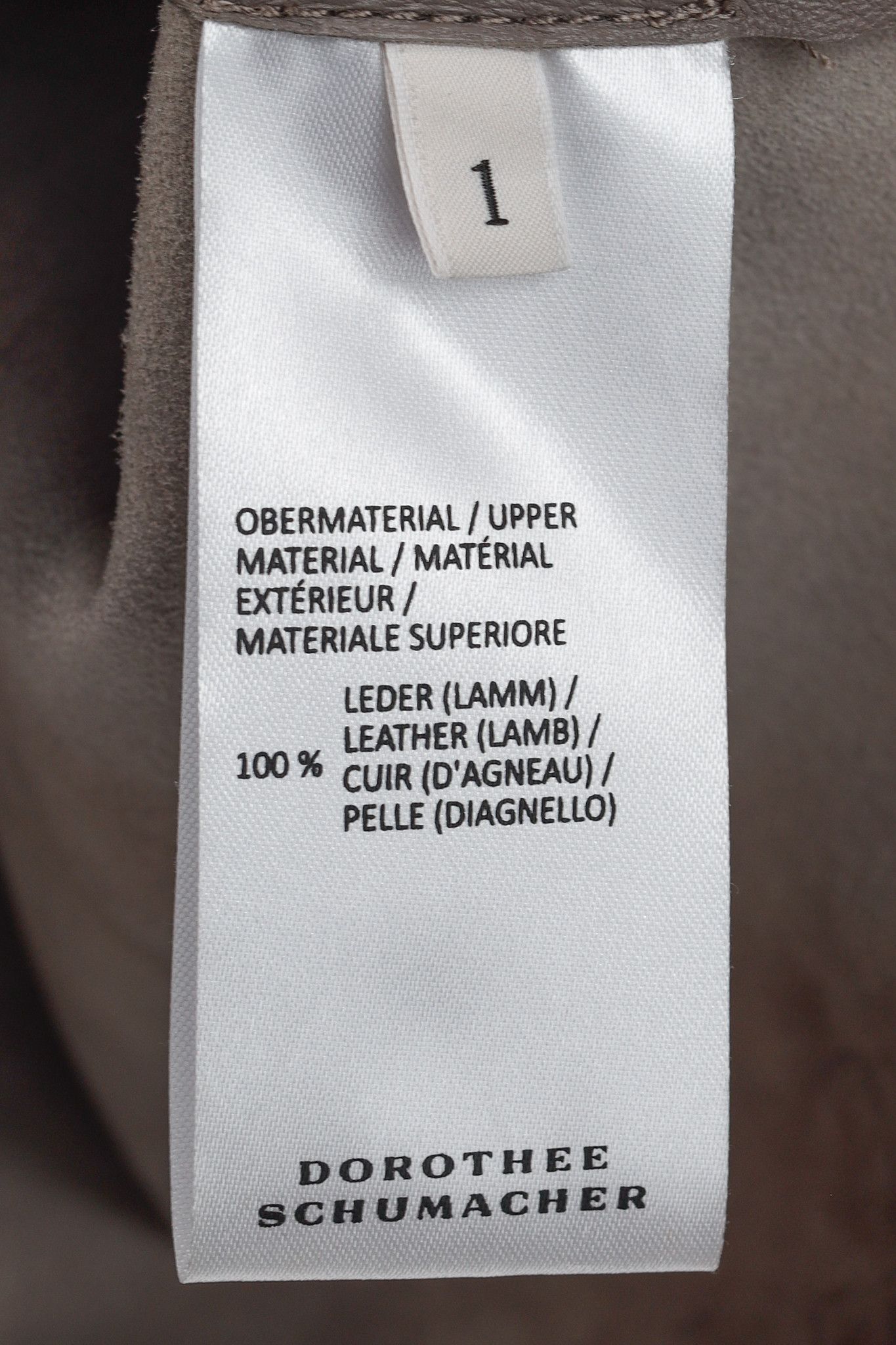 DOROTHEE SCHUMACHER Dorothee Schumacher Grey Leather Short-Sleeve Top Size S / US 4 / IT 40 - 7 Thumbnail