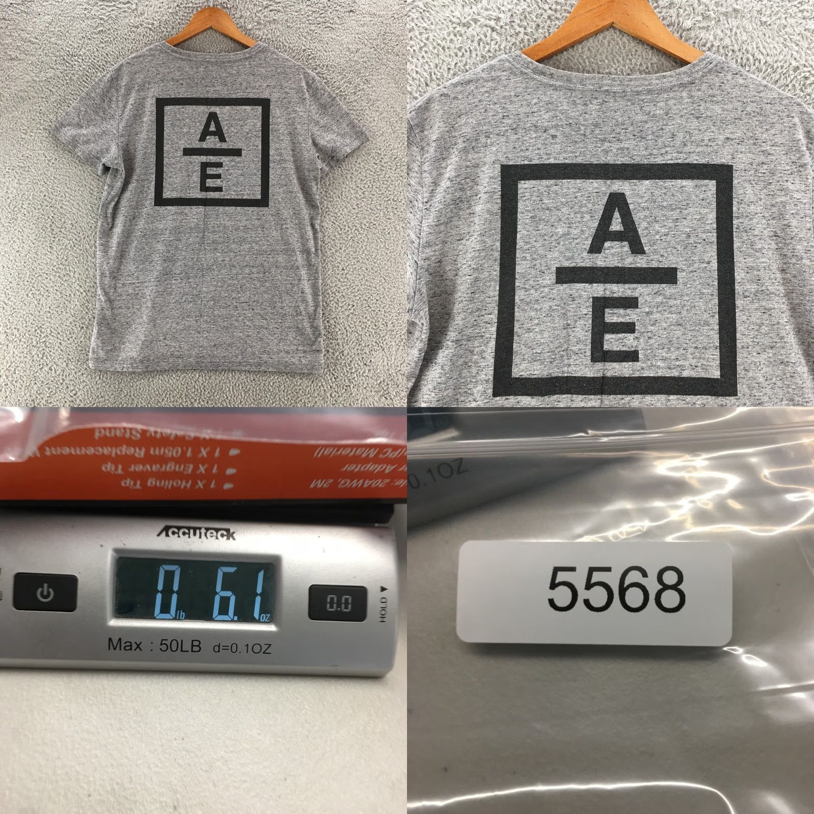 American Eagle Outfitters American Eagle Outfitters Tee Tshirt Mens Medium Flex Grey Short Sleeve Shirt Mens Regular Size M Gray Cotton Blend T-Shirt Classic All Seasons Size US M / EU 48-50 / 2 - 8 Thumbnail