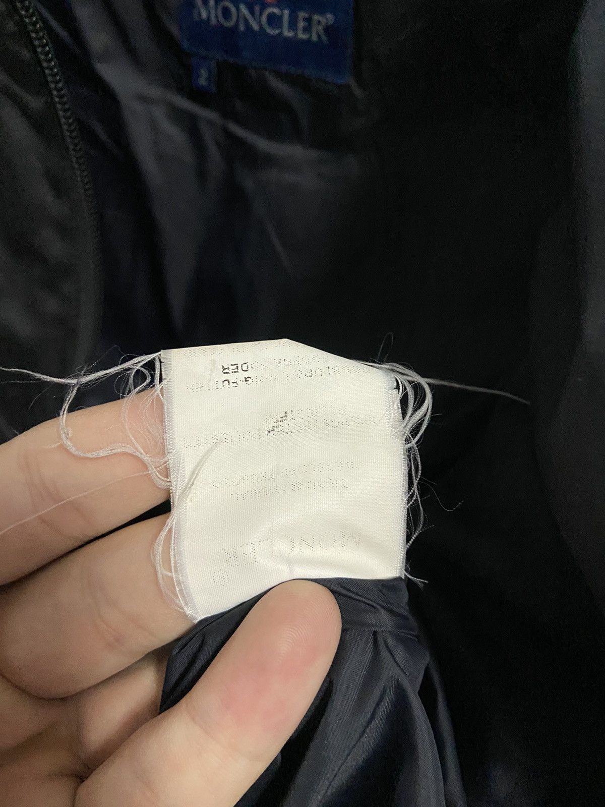 Moncler × Vintage Moncler down Jacket Vintage puffer luxury Size M / US 6-8 / IT 42-44 - 7 Thumbnail