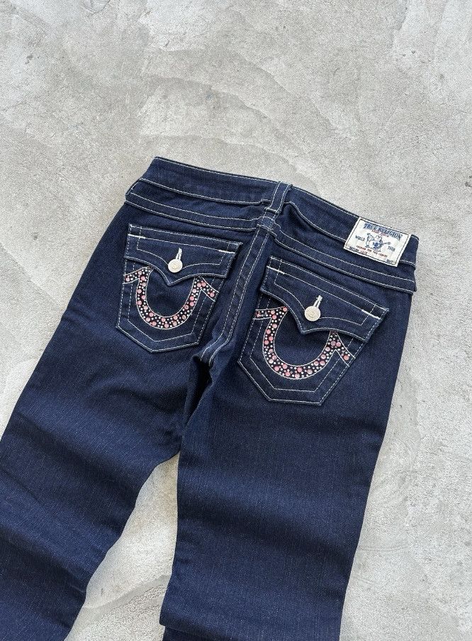 True Religion Vintage Jeans True Religion Skinny Woman Made in USA Blue 28 Size 28" / US 6 / IT 42 - 2 Thumbnail