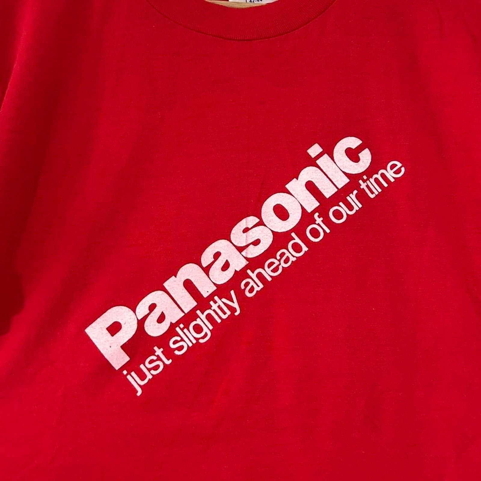 Hanes Vintage Panasonic Promo Shirt Size US L / EU 52-54 / 3 - 2 Thumbnail