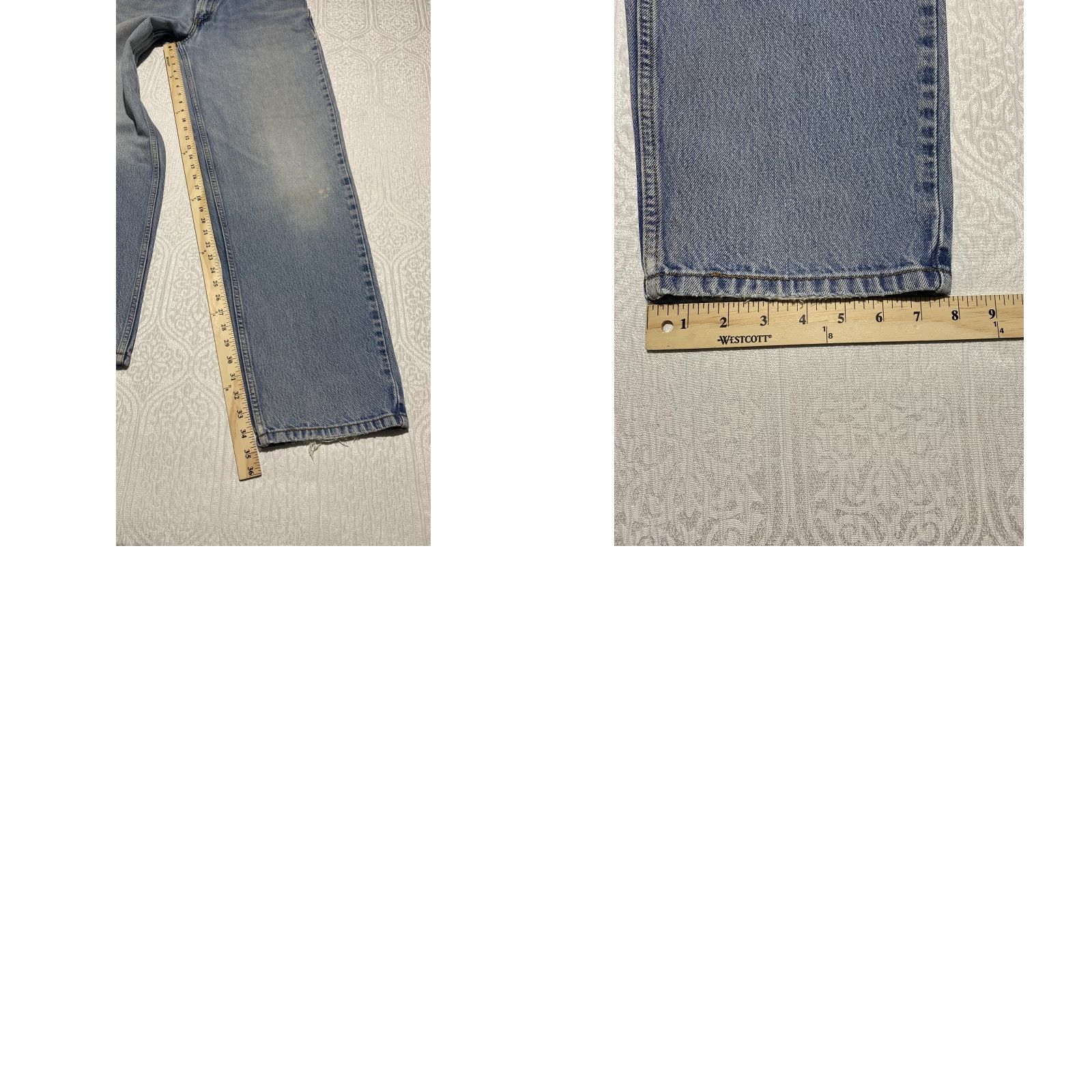 Levi's VINTAGE Levi's 560 Jeans Mens 34x36 Blue Comfort Fit Relaxed Tapered Leg Distressed Size US 34 / EU 50 - 9 Thumbnail