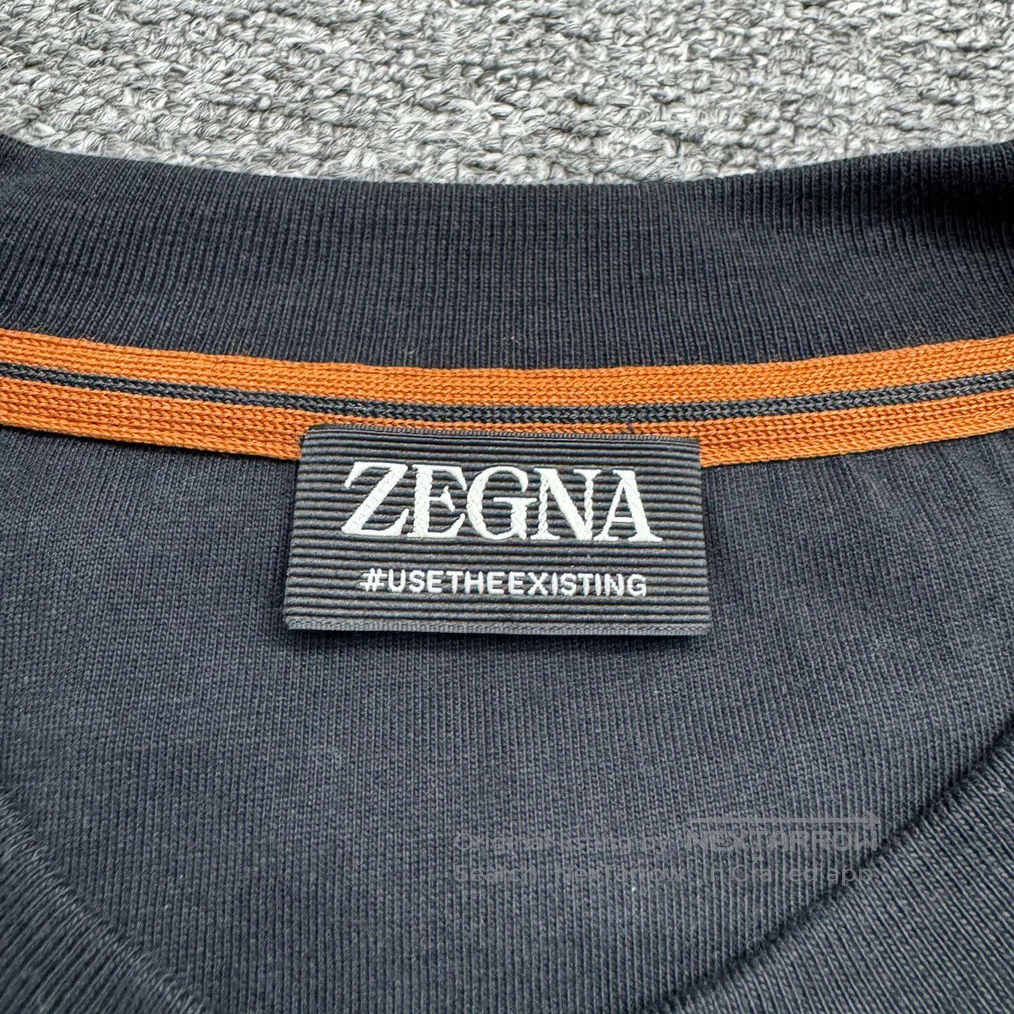Ermenegildo Zegna Ermenegildo Zegna Offset-printed letter short-sleeve shirt Size US M / EU 48-50 / 2 - 3 Thumbnail