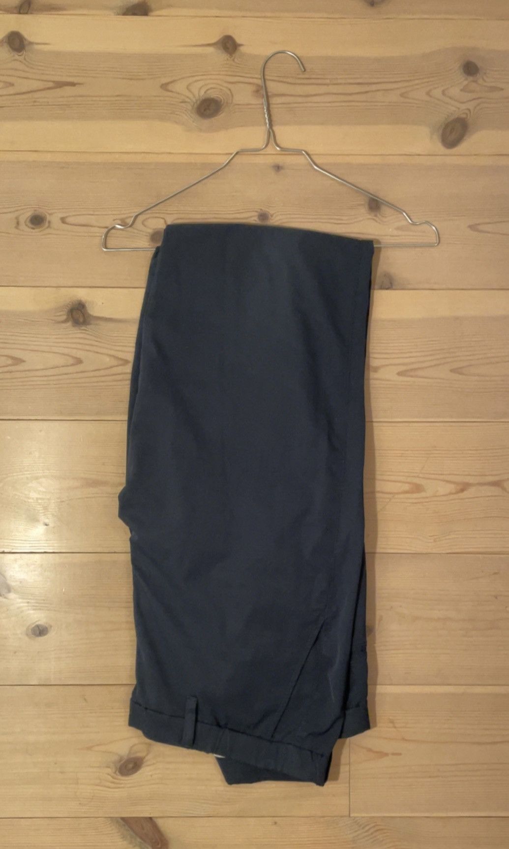Muji Muji Men's Indigo Polyester Blend Trousers M Size US 32 / EU 48 - 1 Thumbnail
