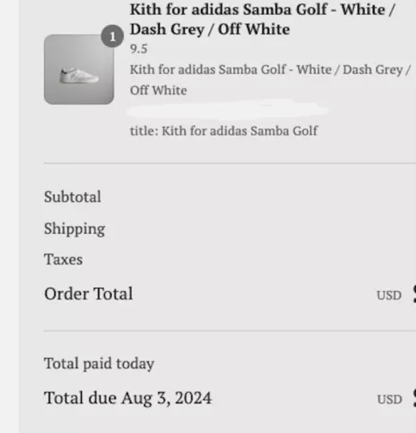 Adidas × Kith Kith adidas Samba Golf White Green 2023 Size 9.5 Size US 9.5 / EU 42-43 - 5 Thumbnail