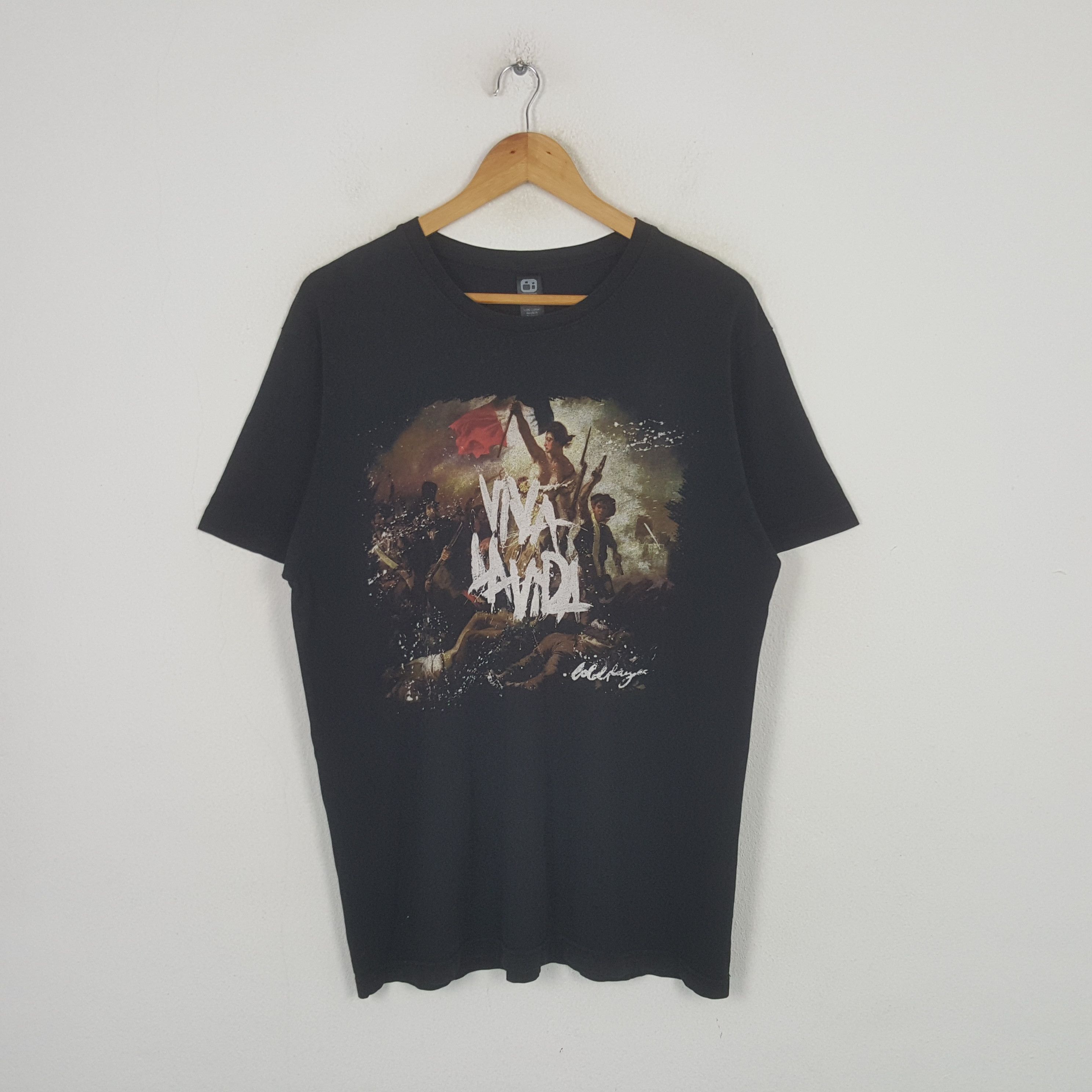 Band Tees × Designer × Japanese Brand Coldplay Viva La Vida Tour