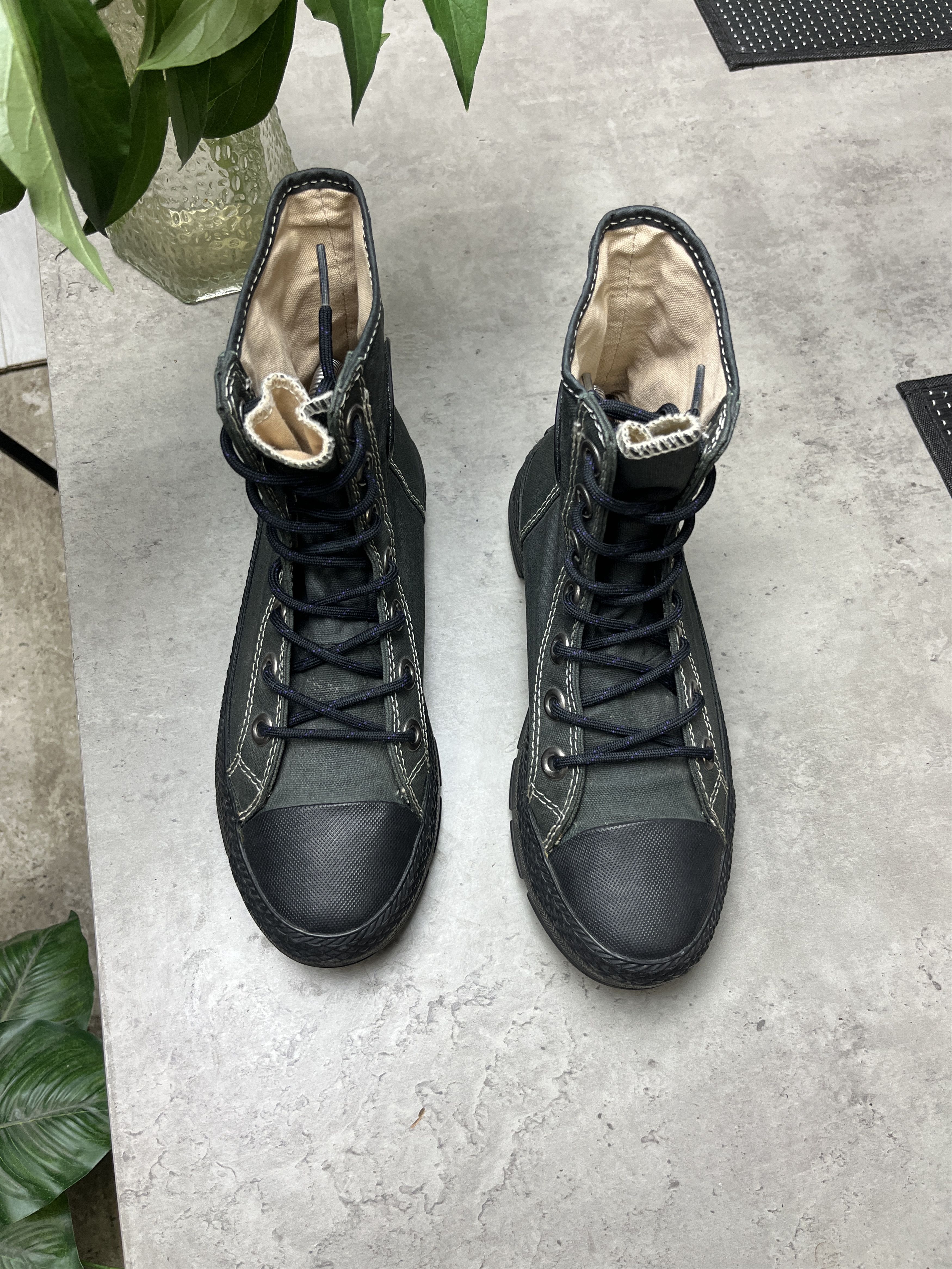 Converse 2000s CONVERSE CHUNKY LUG SOLE CANVAS SNEAKERS - 5138 Size US 5.5 / EU 38 - 2 Thumbnail