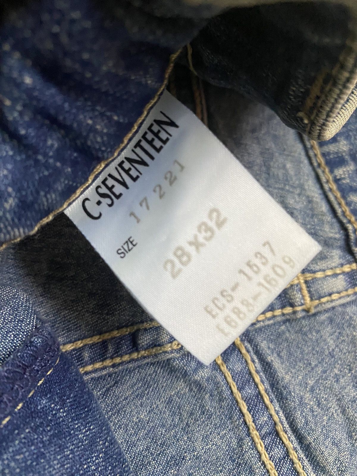 Vintage 🔥 Flared jeans X C-Seventeen Size 25" / US 0 / IT 36 - 6 Thumbnail