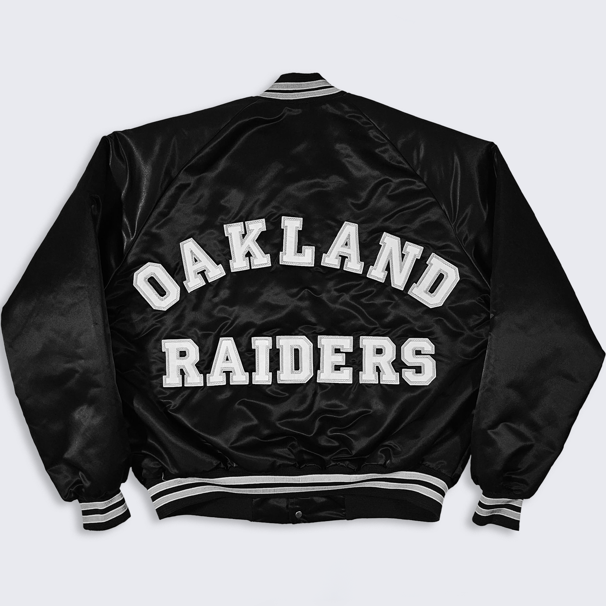 Leather Jacket Vintage Chalk Line Raiders Jacket Oakland Raiders
