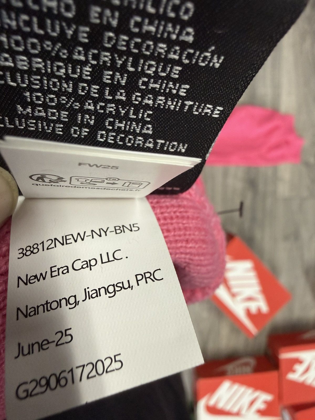 New Era × Supreme Supreme Beanie Size ONE SIZE - 4 Thumbnail