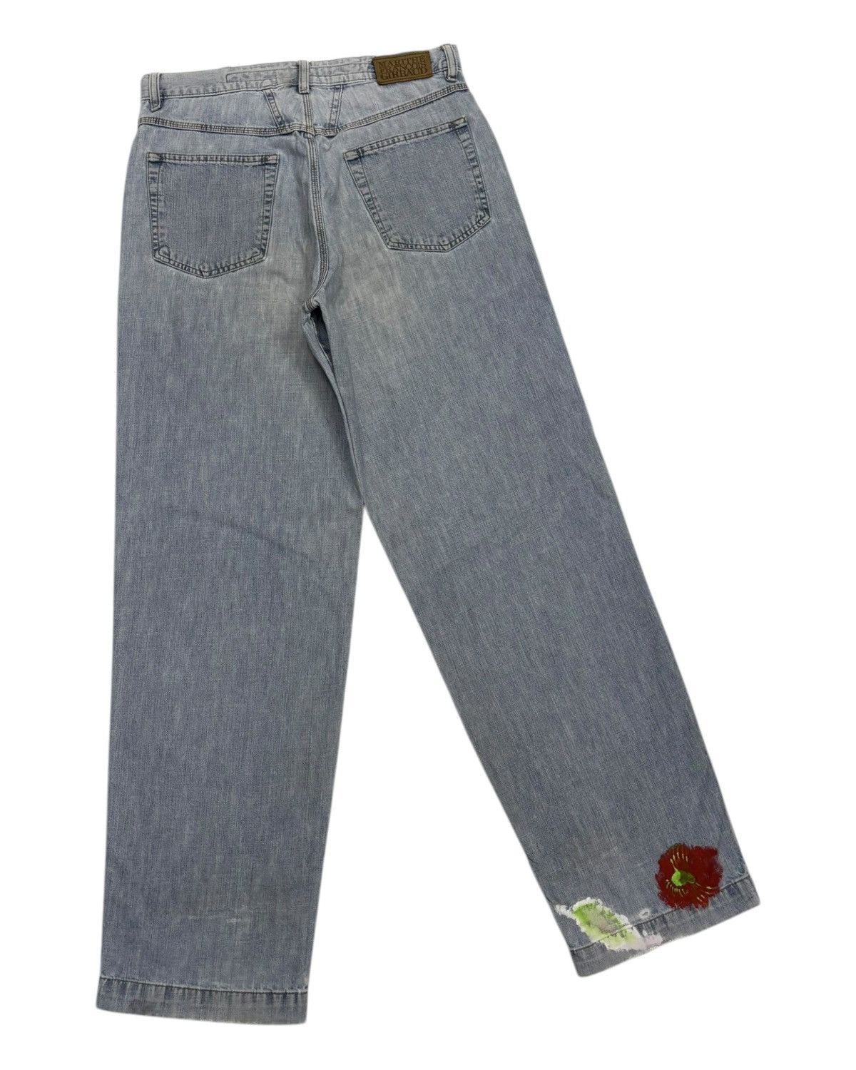 Hysteric Glamour × Japanese Brand × Marithe + Francois Girbaud BAGGY JEANS MARITHE FRANCOIS GIRBAUD WASHED JEAN Size US 31 - 4 Thumbnail