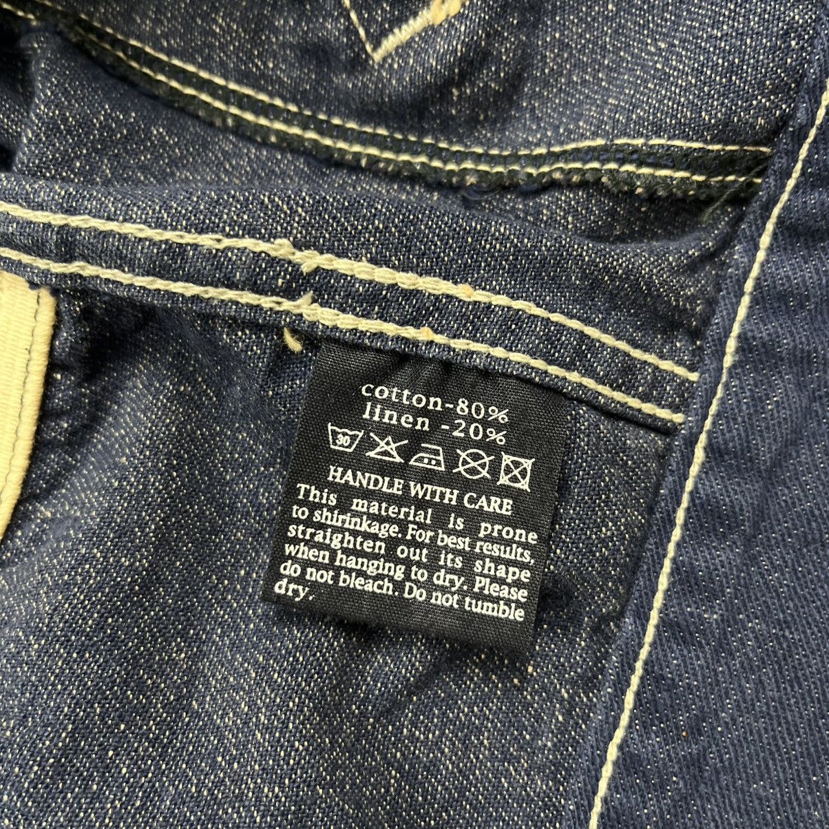 45rpm R by 45Rpm indigo trucker denim jacket Size US S / EU 44-46 / 1 - 8 Thumbnail