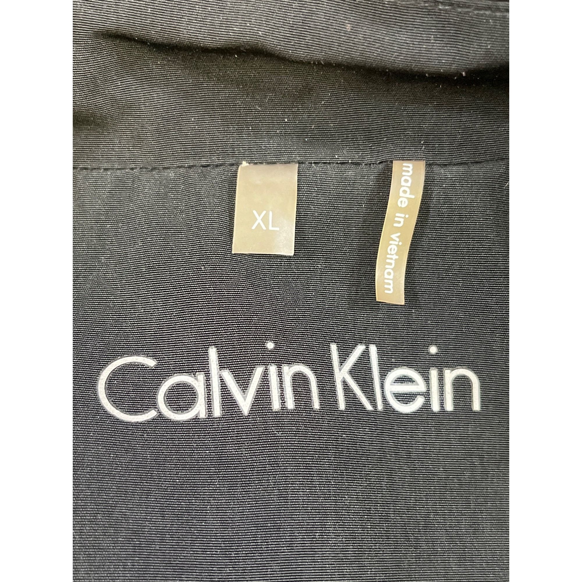 Calvin Klein Calvin Klein Womens Black Trench Coat Size XL SKU 6701 Size XL / US 12-14 / IT 48-50 - 5 Thumbnail
