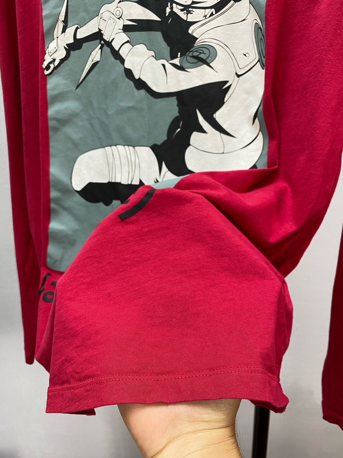 Anime × Japanese Brand × Vintage Naruto Shippuden Kakashi Hatake Long Sleeve T Shirt Size US L / EU 52-54 / 3 - 14 Thumbnail