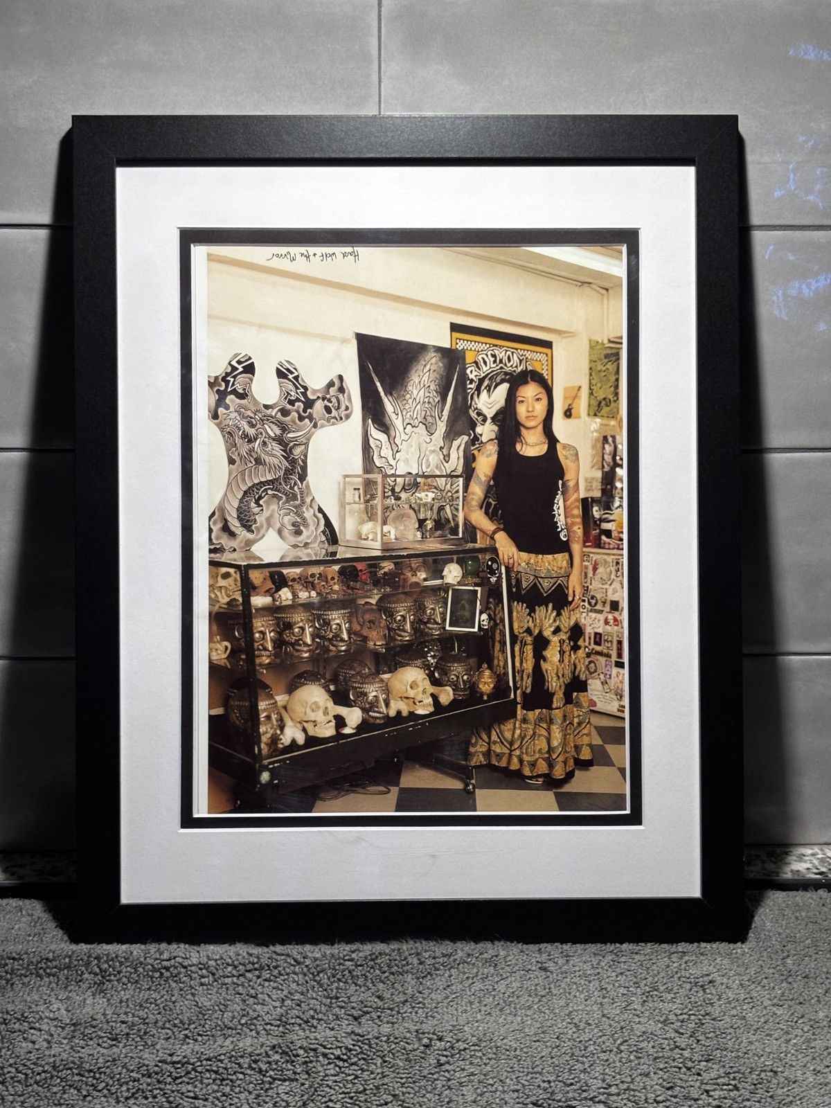 • Chrome Hearts • 'Hard Wolf & The Mirror' 💀 Framed Art