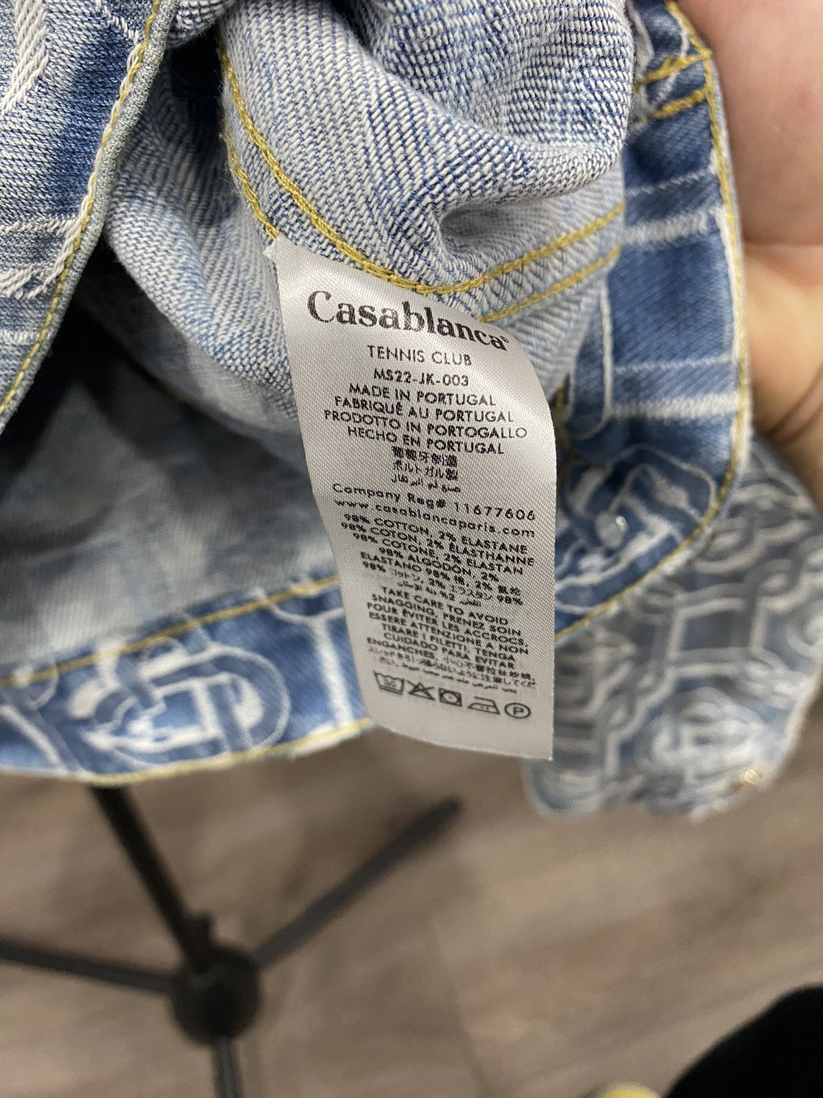 Casablanca Casablanca Jean Jacket Size US M / EU 48-50 / 2 - 4 Thumbnail
