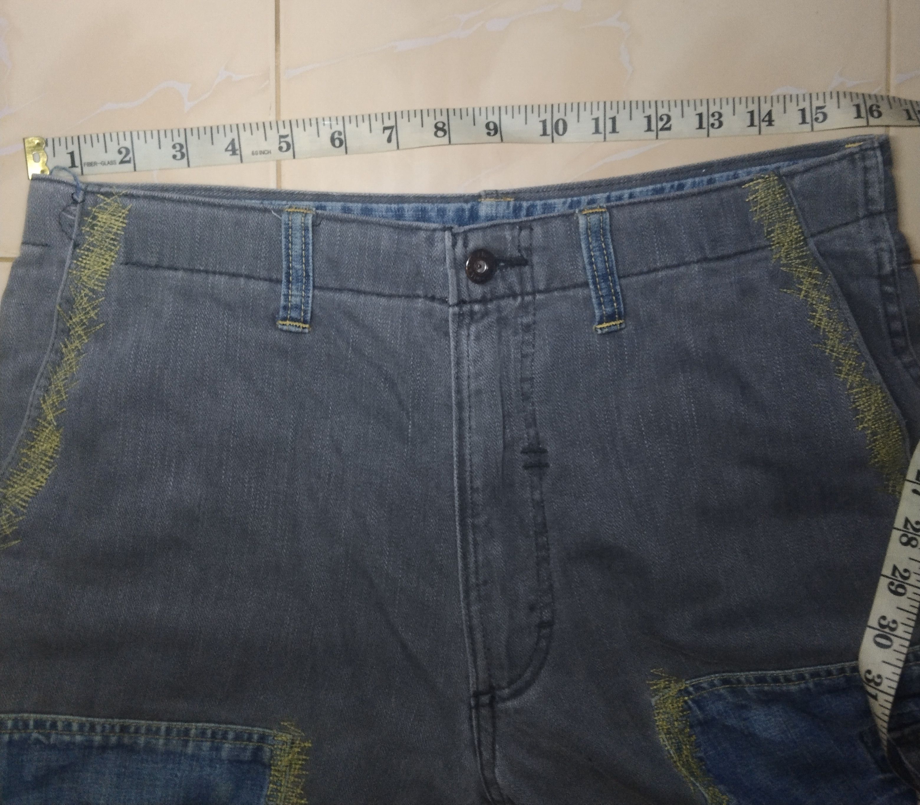 Japanese Brand Japanese brand Doarat Cargo Jeans Double knee Size US 32 / EU 48 - 12 Thumbnail
