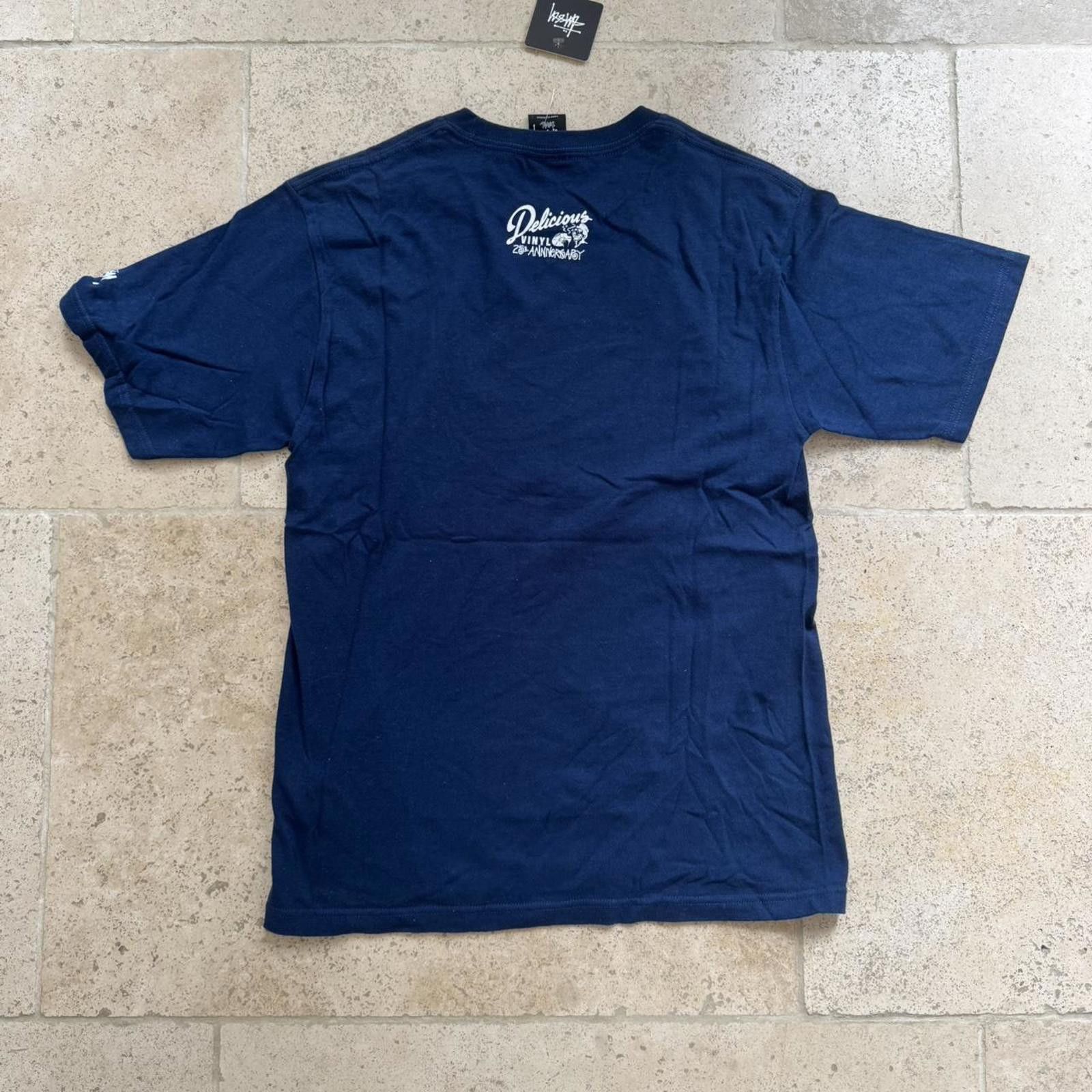 Stussy Stussy navy blue tee Size US S / EU 44-46 / 1 - 4 Thumbnail