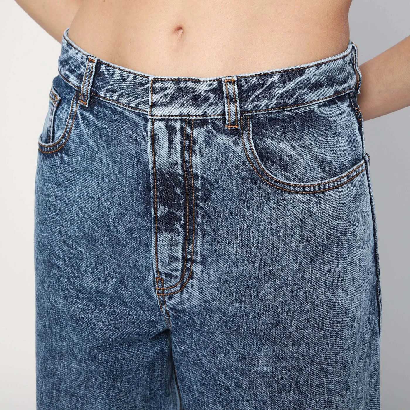 Alaia o1d2blof0426 Denim Jeans in Blue Size 27" / US 4 / IT 40 - 4 Thumbnail