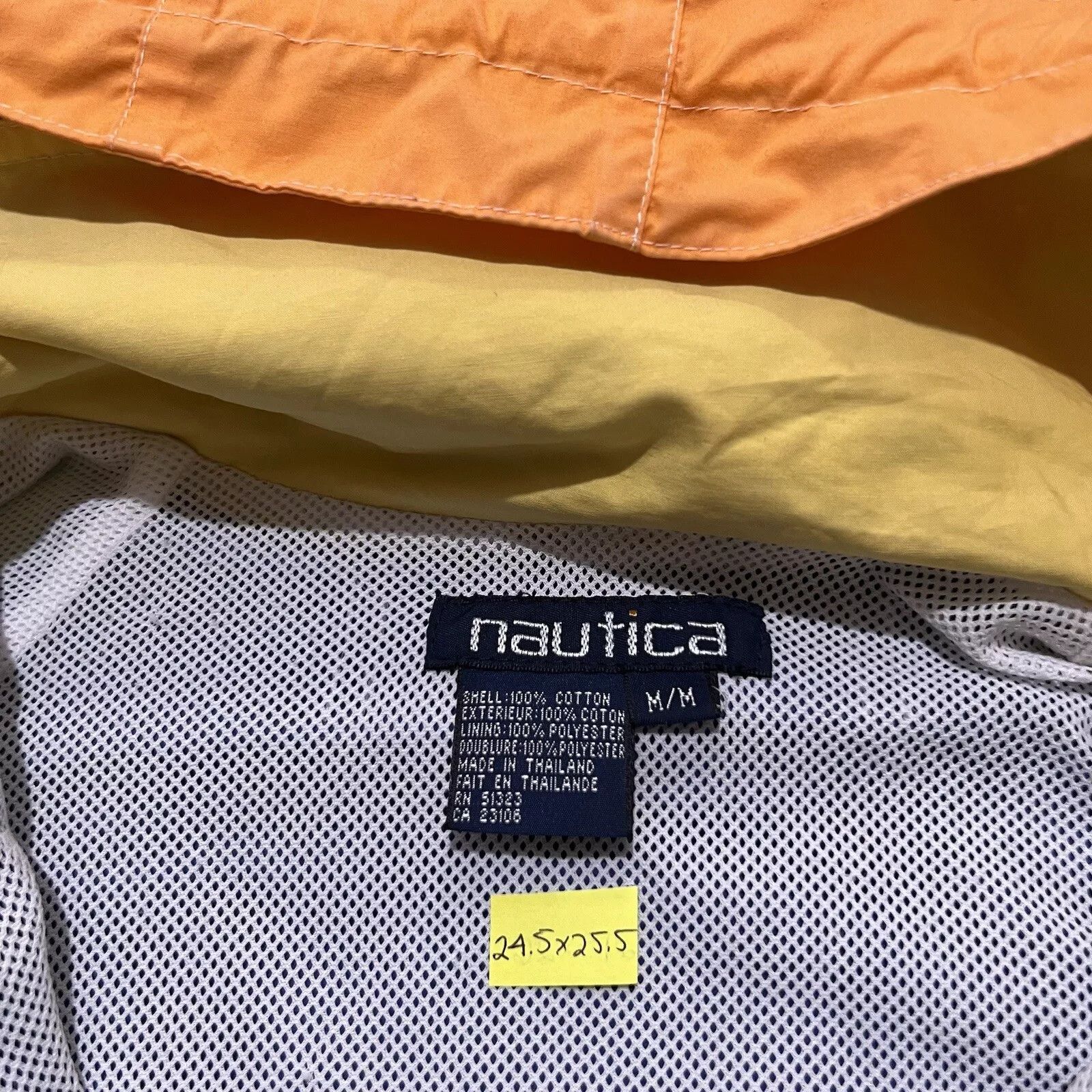 Nautica Nautica Color Block Mesh Lined Colorful Windbreaker Jacket Size US M / EU 48-50 / 2 - 5 Thumbnail