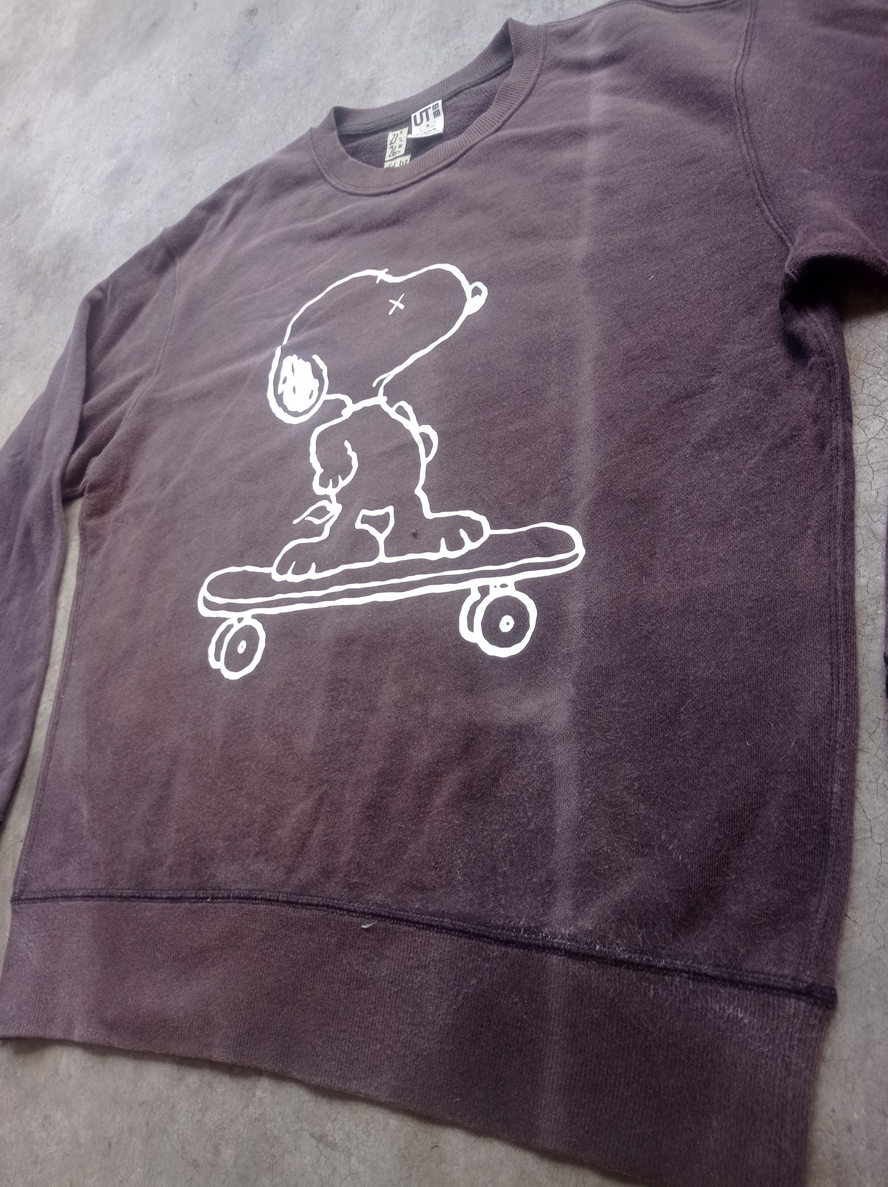 Kaws × Peanuts 🔥rare🔥 faded Uniqlo x kaws snoopy skateboard #GL43 Size US M / EU 48-50 / 2 - 4 Thumbnail