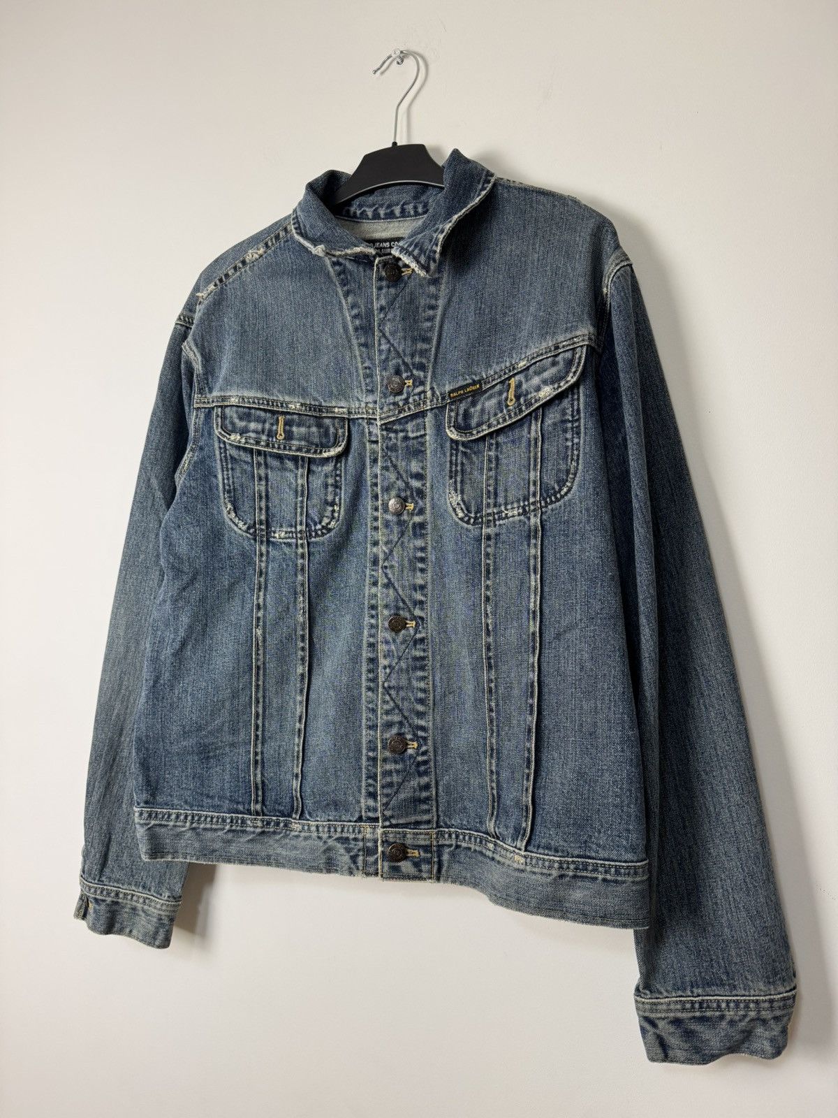 Polo Ralph Lauren Vintage Polo Ralph Lauren jeans co denim jacket streetwear Size US L / EU 52-54 / 3 - 4 Thumbnail
