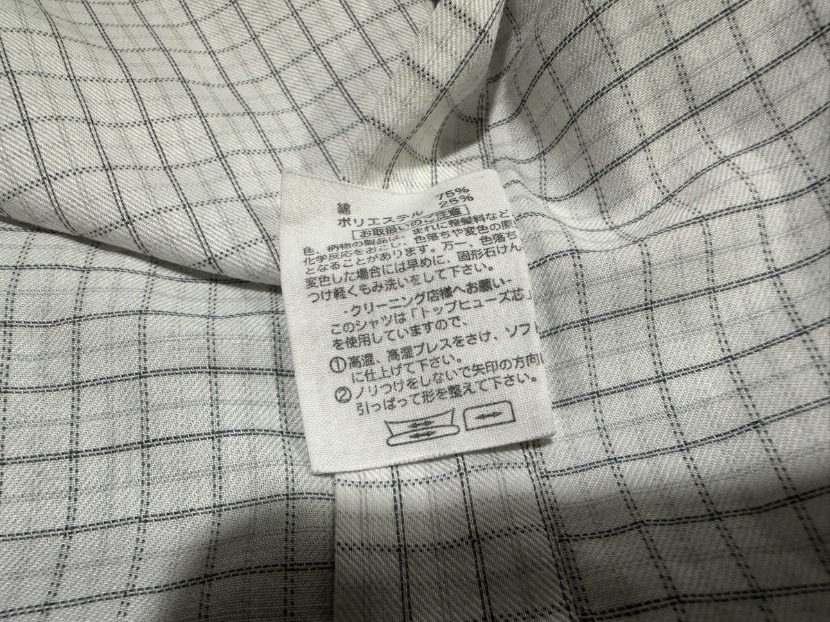 Kansai Yamamoto 🔥Vintage Kansai Yamamoto Homme Shirt Ls Grid Size US XL / EU 56 / 4 - 7 Thumbnail