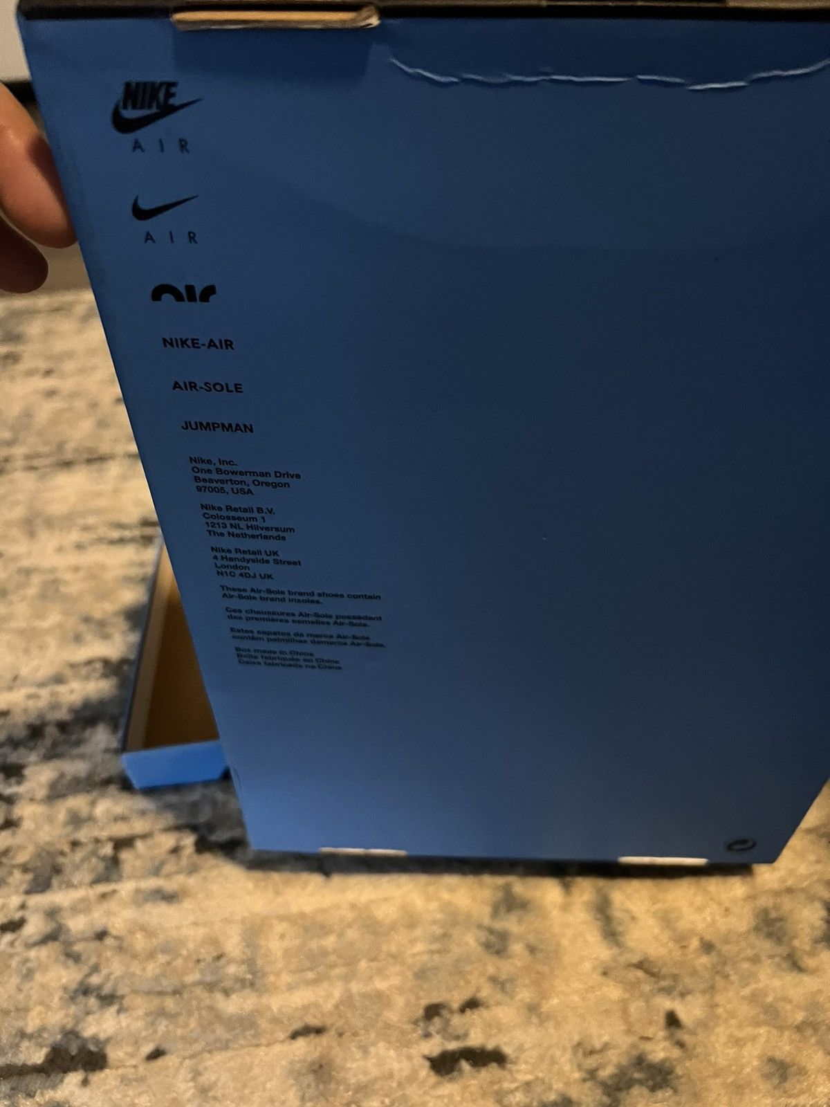 Nike Jordan 1 university blue Size US 8 / EU 41 - 8 Thumbnail