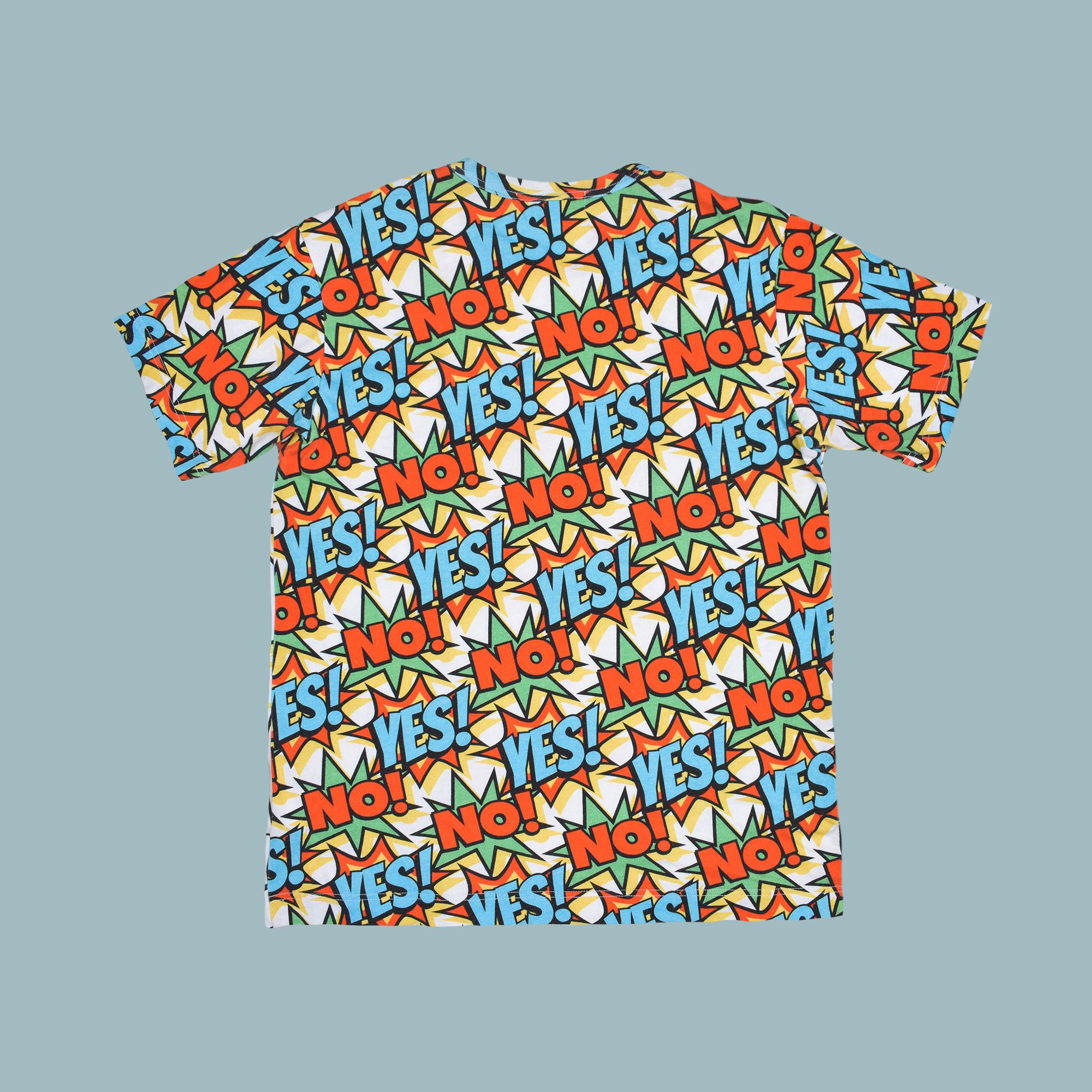 Comme des Garcons SHIRT COMME des GARÇONS SHIRT Vertical Comic YES NO Print T-Shirt Size US S / EU 44-46 / 1 - 2 Thumbnail