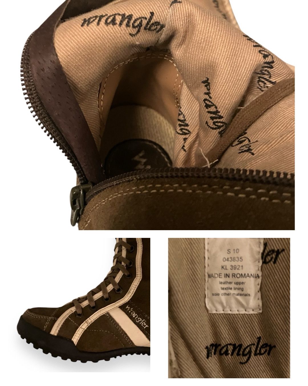 Wrangler Iconic WRANGLER 90s extremely rare streetwear boxing boots Size US 6.5 / IT 36.5 - 14 Thumbnail