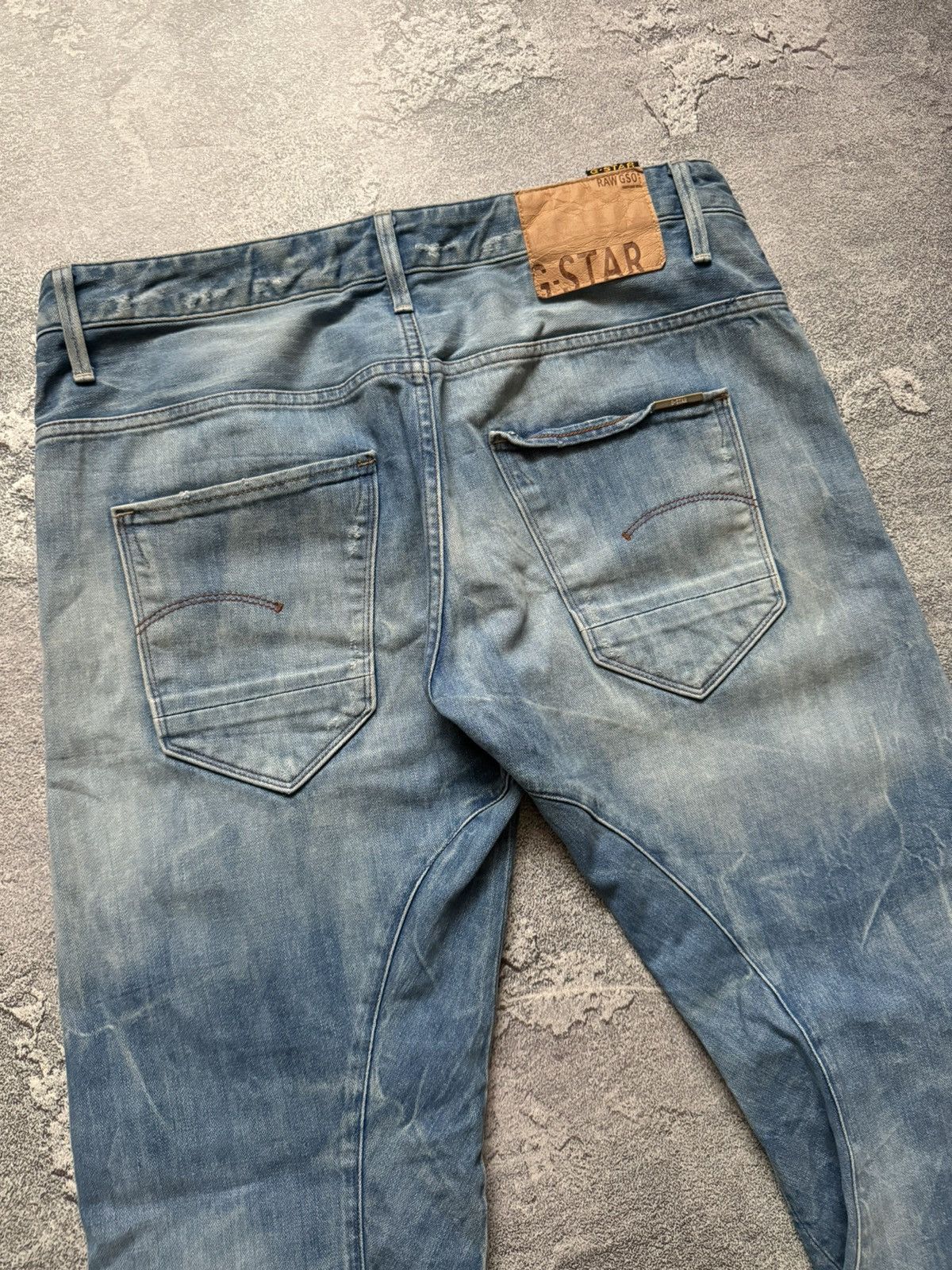 G-Star G star raw 34/32 ARC 3D slim denim pant trouser Jean chino Size US 34 / EU 50 - 7 Thumbnail