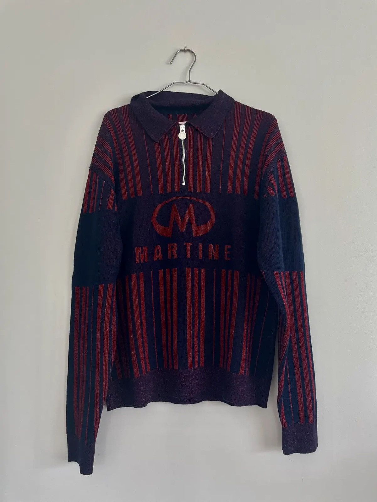 Martine Rose Martine Rose Prysm Glitter Sweater Size US L / EU 52-54 / 3 - 1 Thumbnail