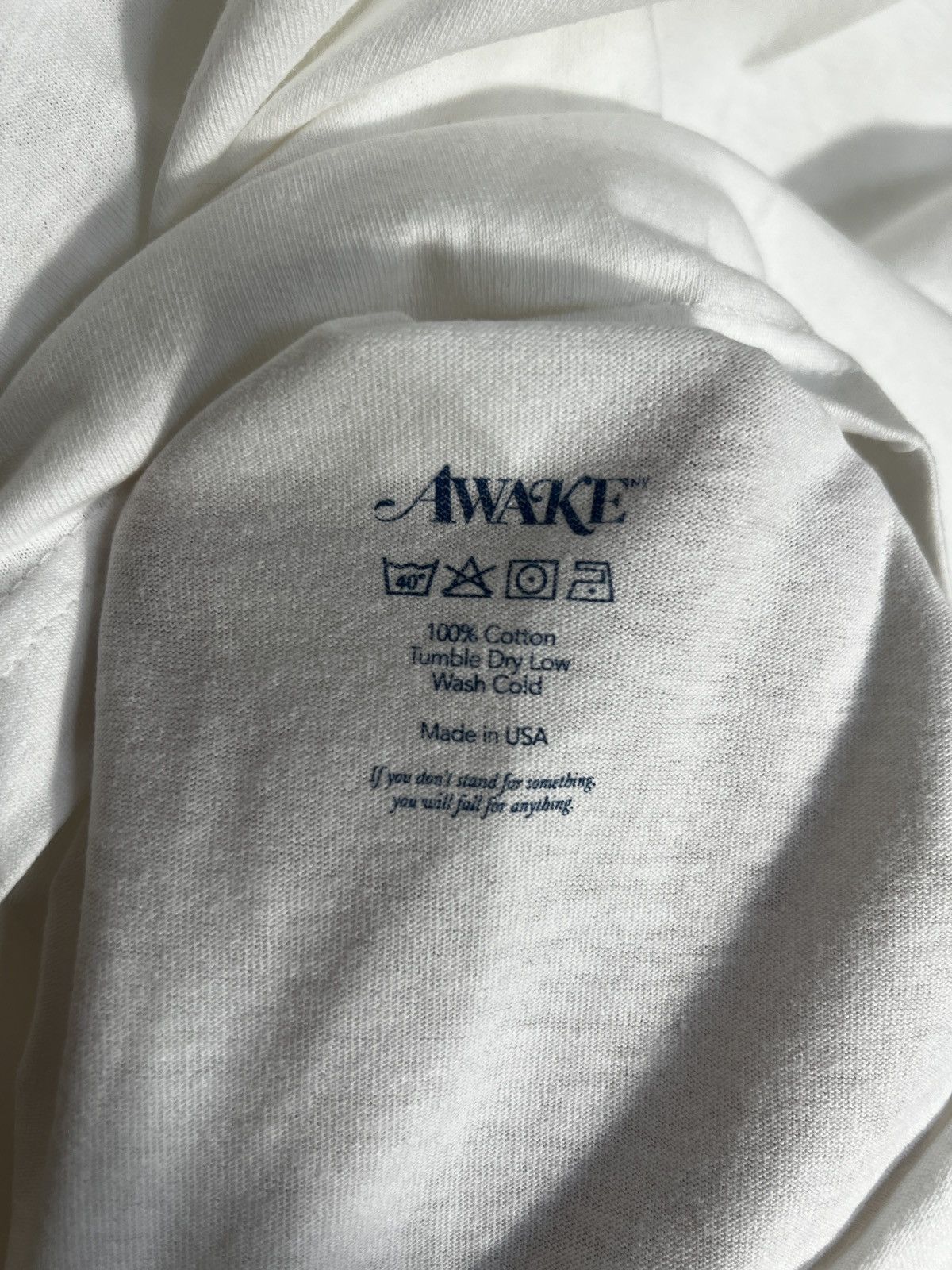 Awake NY Awake Navy Logo T-Shirt Size US S / EU 44-46 / 1 - 4 Thumbnail