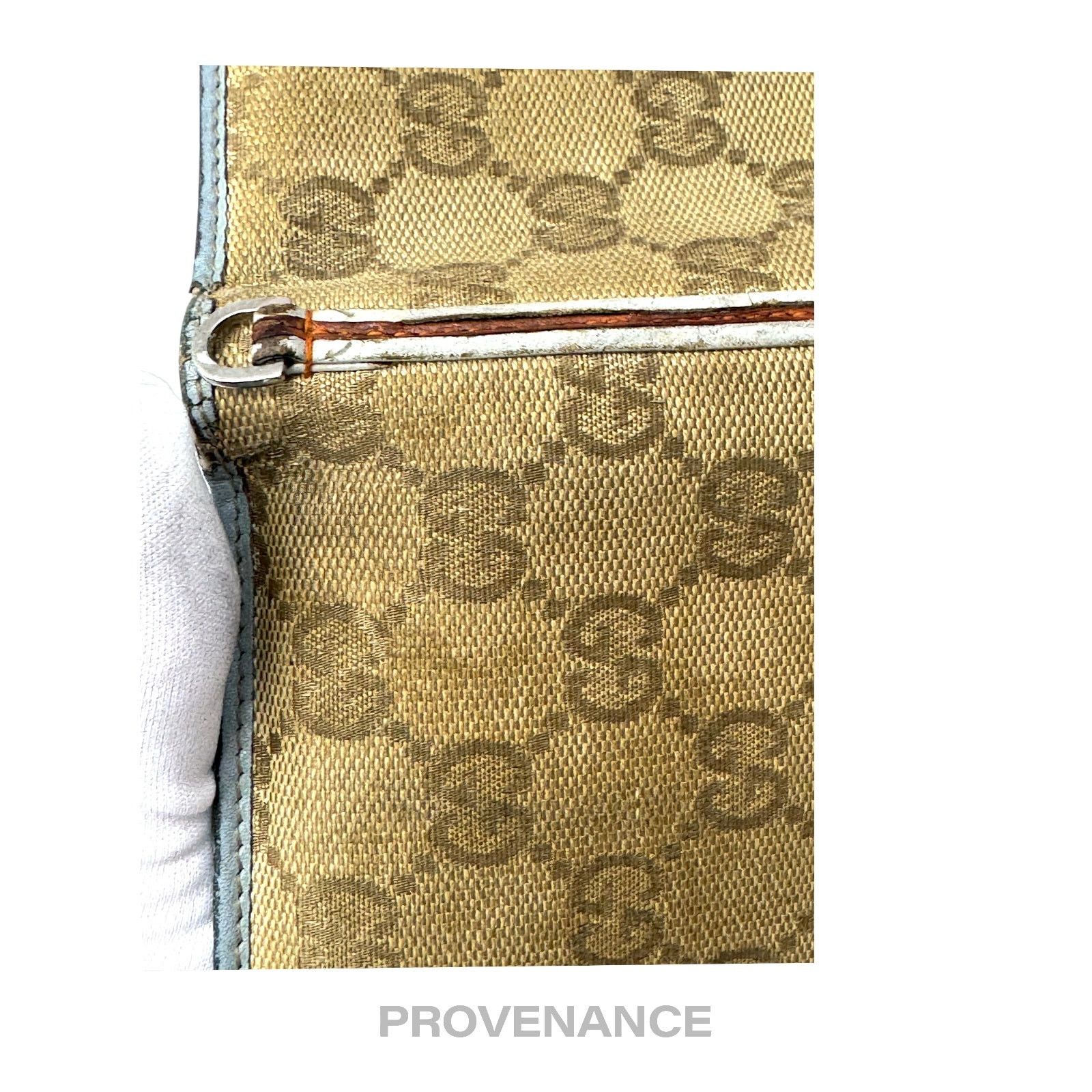 Gucci 🔴 Gucci Bifold Wallet - GG Canvas Blue Size ONE SIZE - 5 Thumbnail