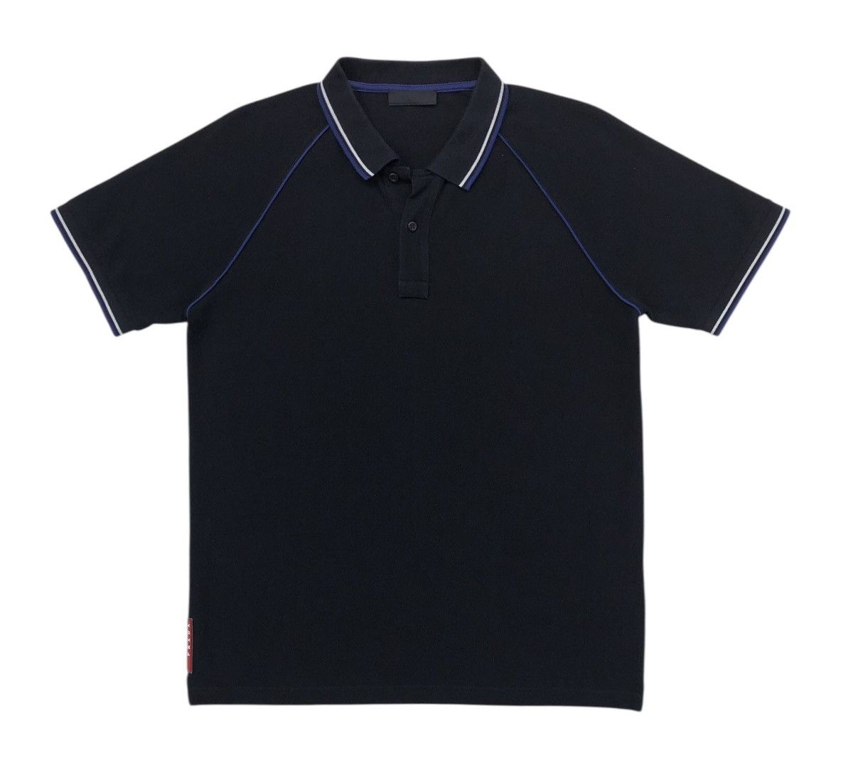 Prada Prada Red Ted Linea Rossa Polo Size US XL / EU 56 / 4 - 3 Thumbnail