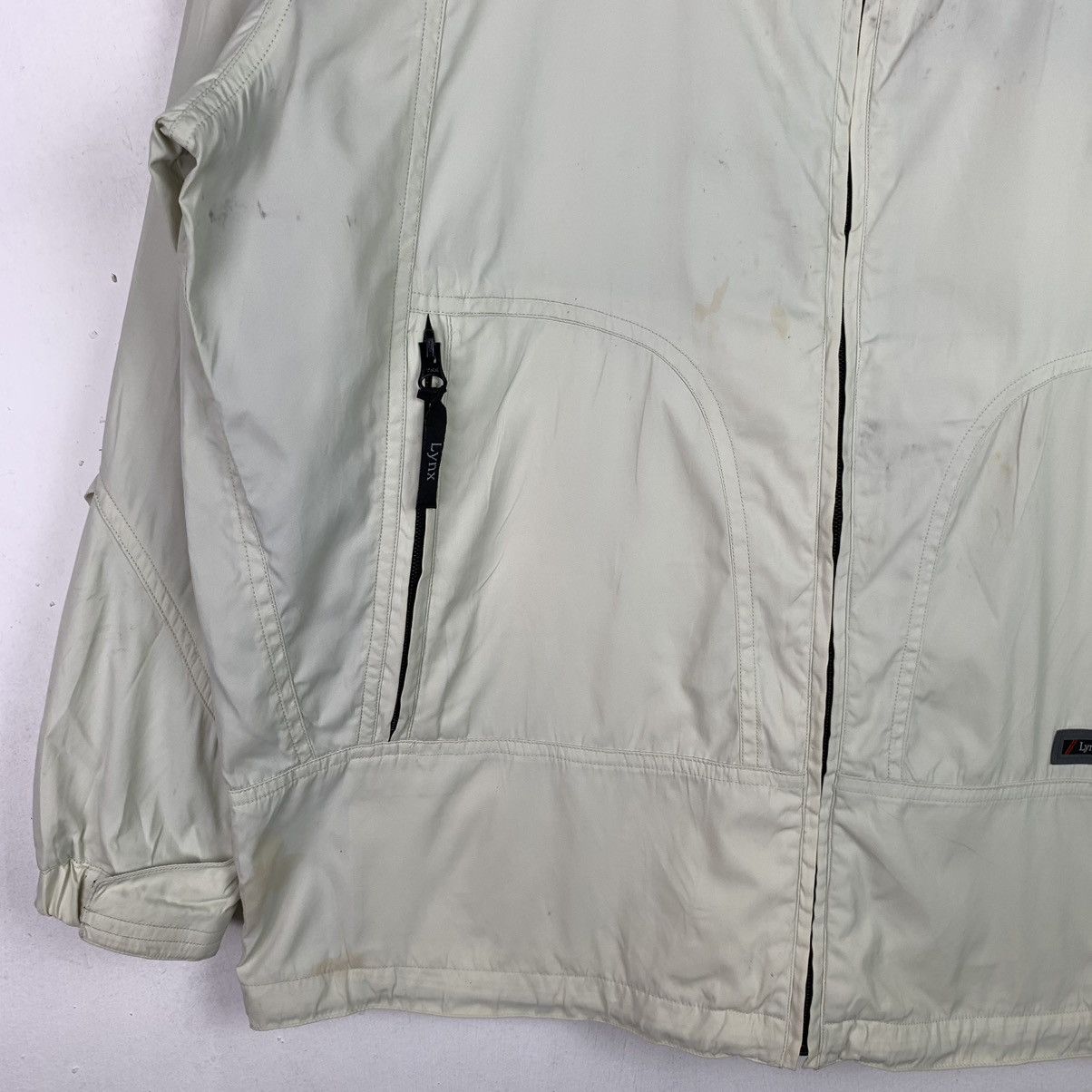 Japanese Brand × Vintage Vintage Lynx Full Zipper Windbreaker Jacket Size US M / EU 48-50 / 2 - 8 Thumbnail