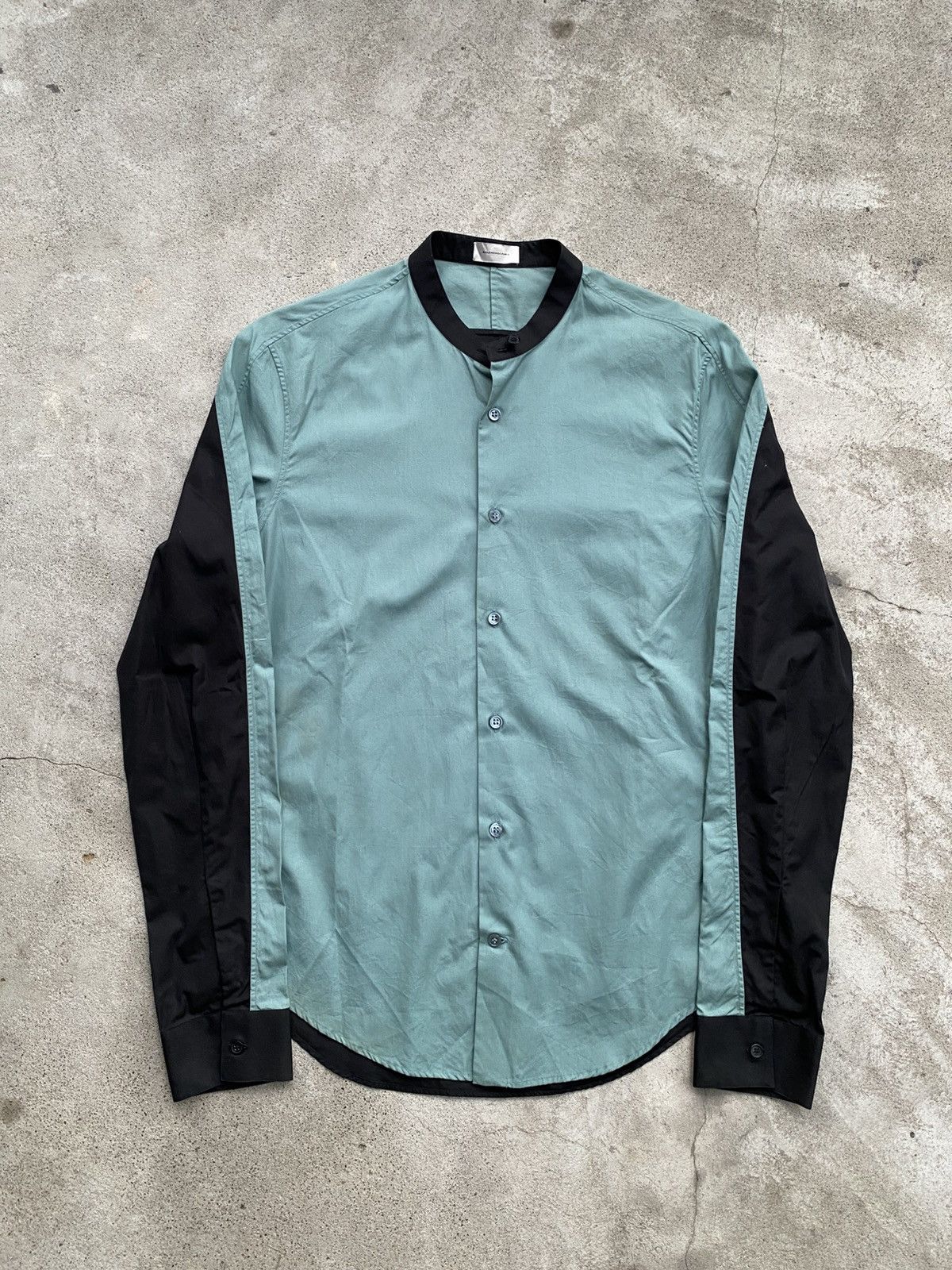 Balenciaga BALENCIAGA PARIS COLORBLOCK BUTTON SHIRT Size US M / EU 48-50 / 2 - 1 Thumbnail