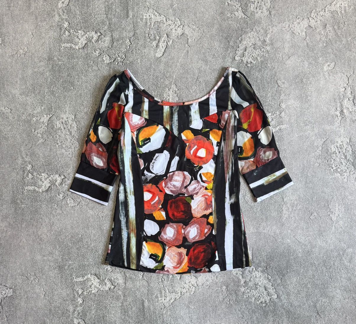 Designer Save the Queen S all printed top blouse shirt Avantgarde Size S / US 4 / IT 40 - 10 Thumbnail