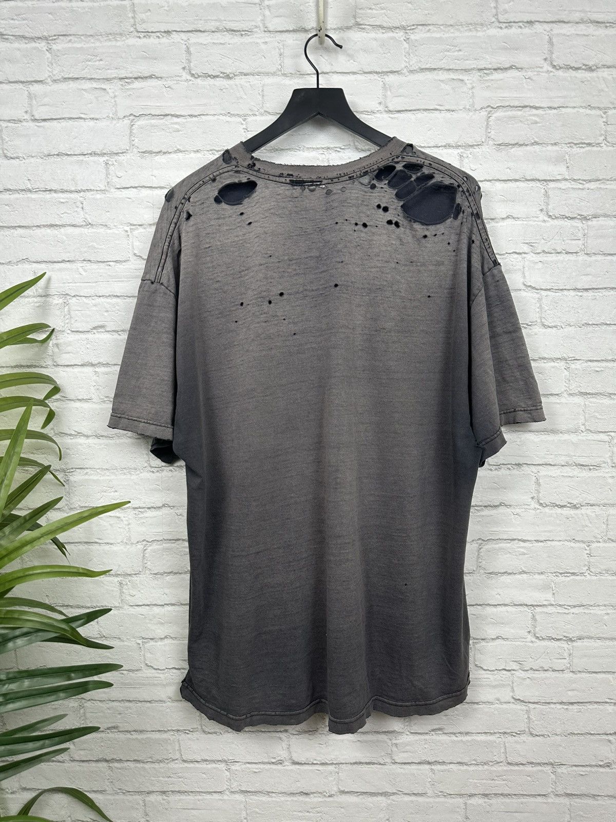 Alstyle (2XL) ABSOLUTELY THRASHED FADED Vintage Short sleeve tee Size US XXL / EU 58 / 5 - 12 Thumbnail