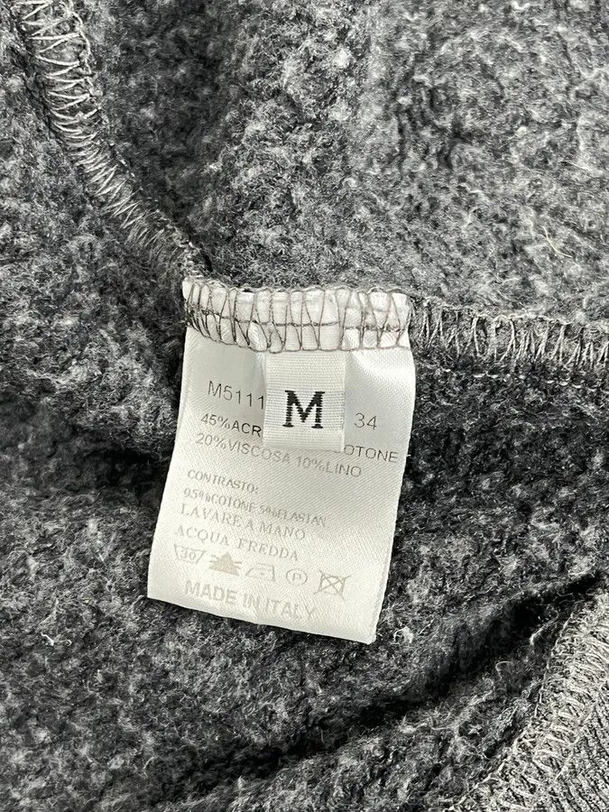 Daniele Alessandrini 2000s Daniele Alessandrini Asymmetrical Zip-Up Grey Hoodie Size S / US 4 / IT 40 - 11 Thumbnail