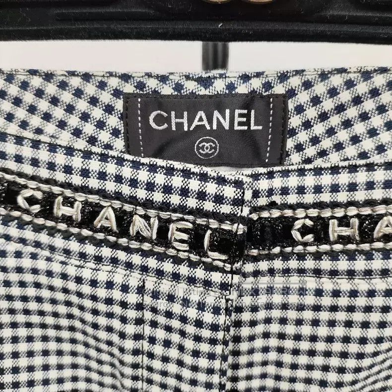 Chanel Chanel Cotton trousers Size 24" / US 00 / IT 34 - 2 Thumbnail