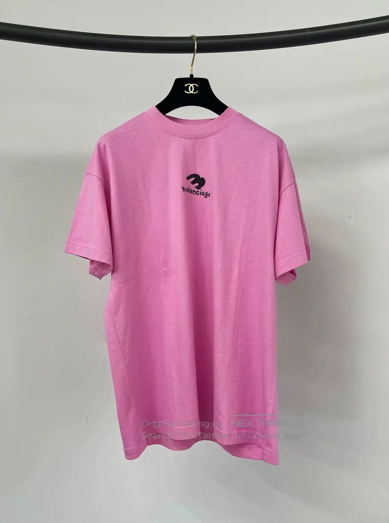 Balenciaga Balenciaga Pink short sleeve T-shirt, size L Size US L / EU 52-54 / 3 - 1 Thumbnail