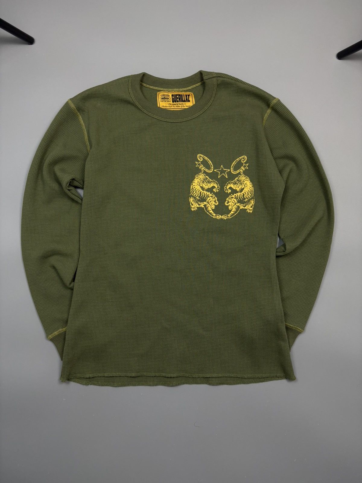 Corteiz CORTEIZ Tiger Waffle Longsleeve | Grailed