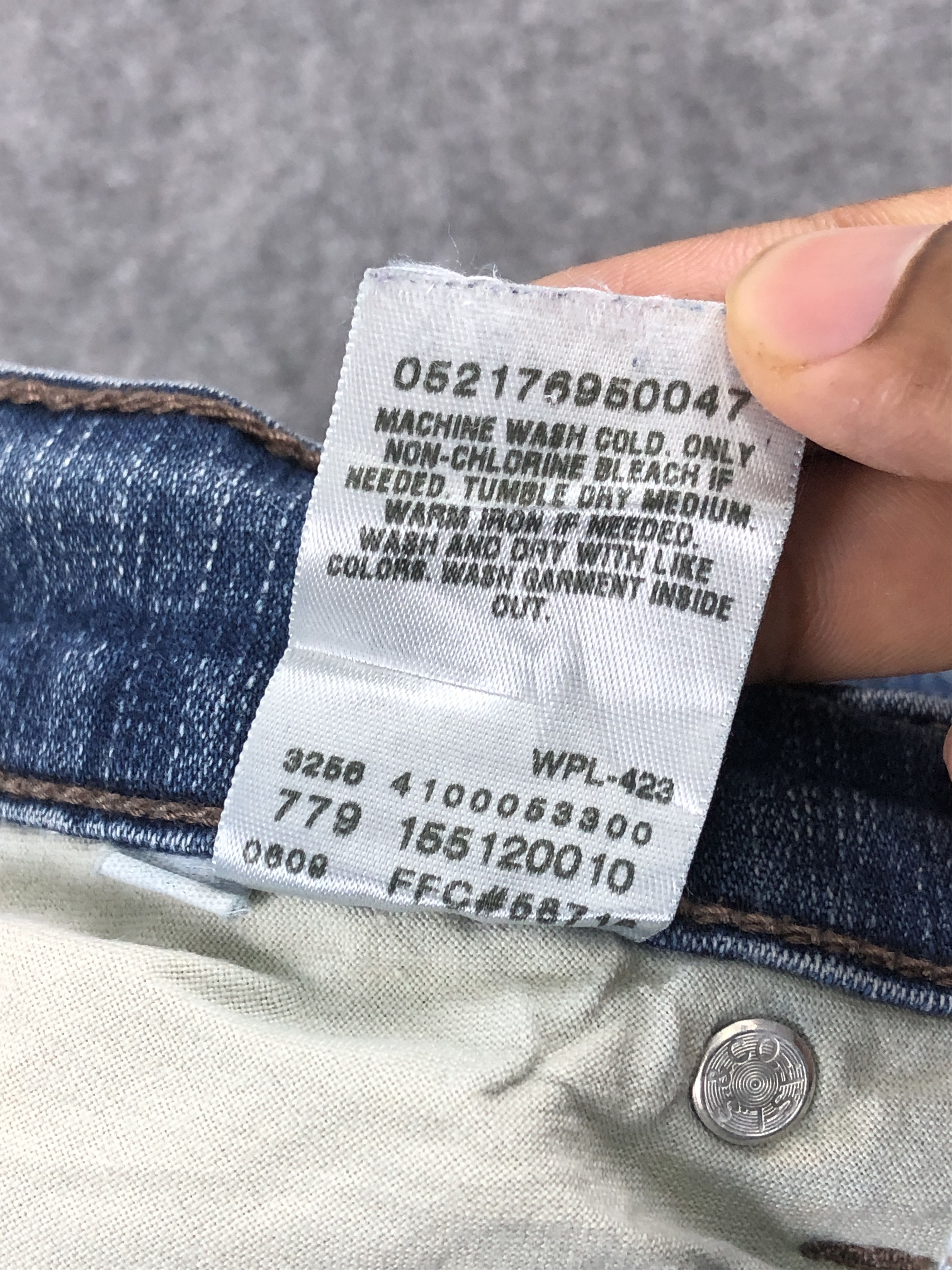 Levi's Vintage Levis 512 Bootcut Women Jeans DP2247 Size US 27 - 8 Thumbnail