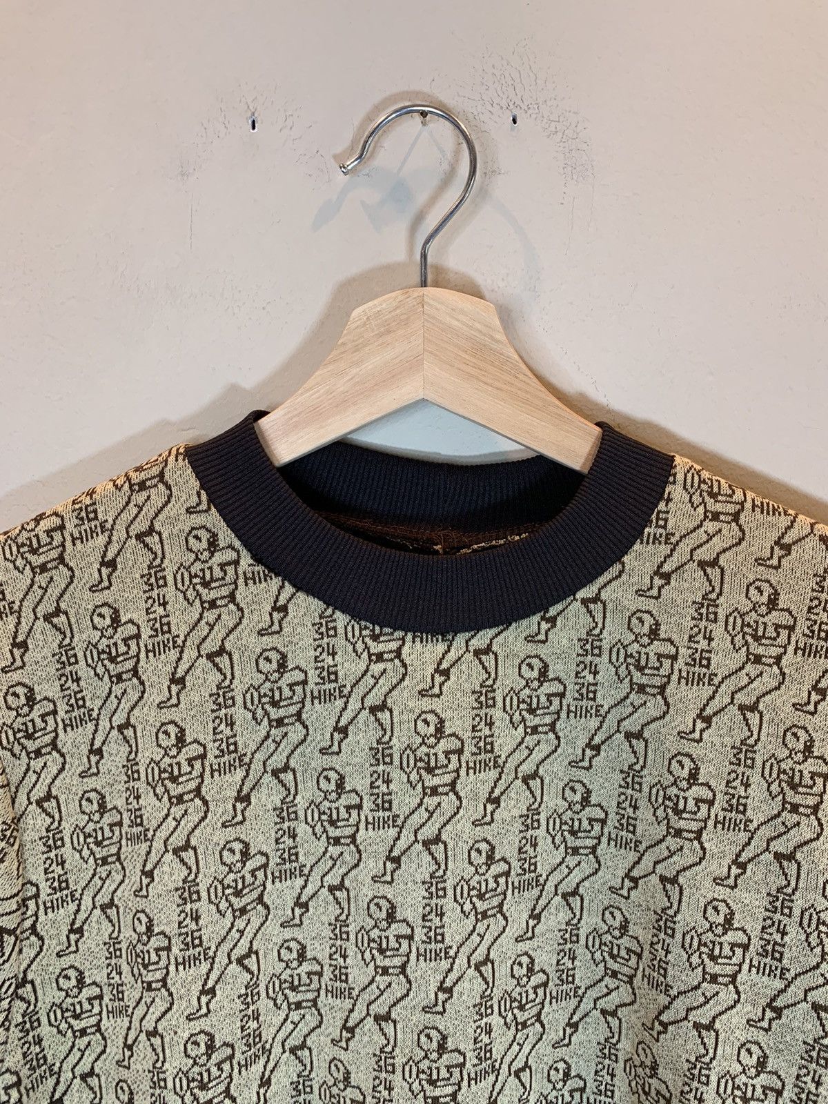 Vintage *RARE* Vintage 60’s Quarterback Knit Single Stitch T-Shirt Size US L / EU 52-54 / 3 - 3 Thumbnail